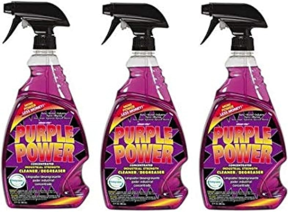 Powerful Concentrated Industrial Cleaner & Degreaser – Pack of 3 (96 Oz Total)