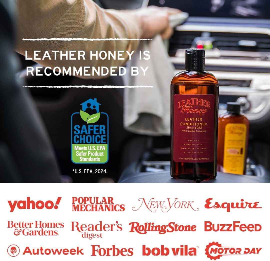 Leather Cleaner: Non-Toxic Leather Care Made in the USA Since 1968. Deep Clea…
