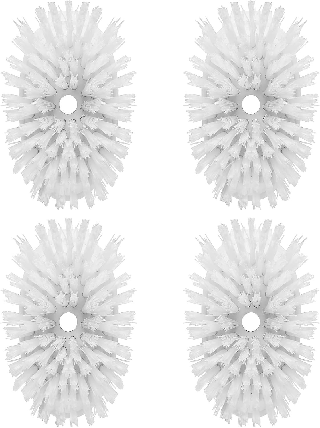 4 Soap Dispensing Dish Brush Refills – Essential Kitchen Cleaning Tools
