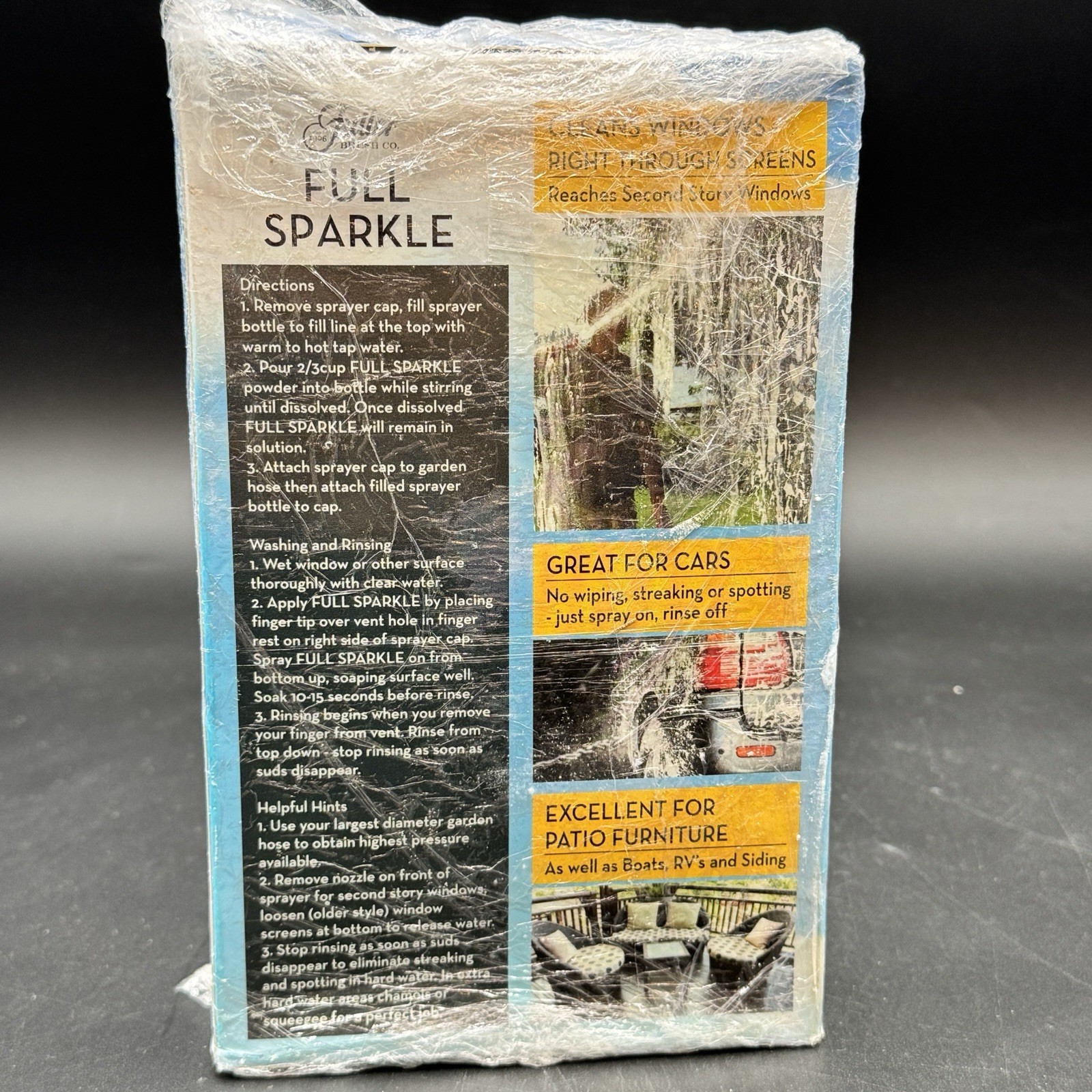 FULLER BRUSH – FULL SPARKLE REFILL 1 BOX – NEW Damaged Box