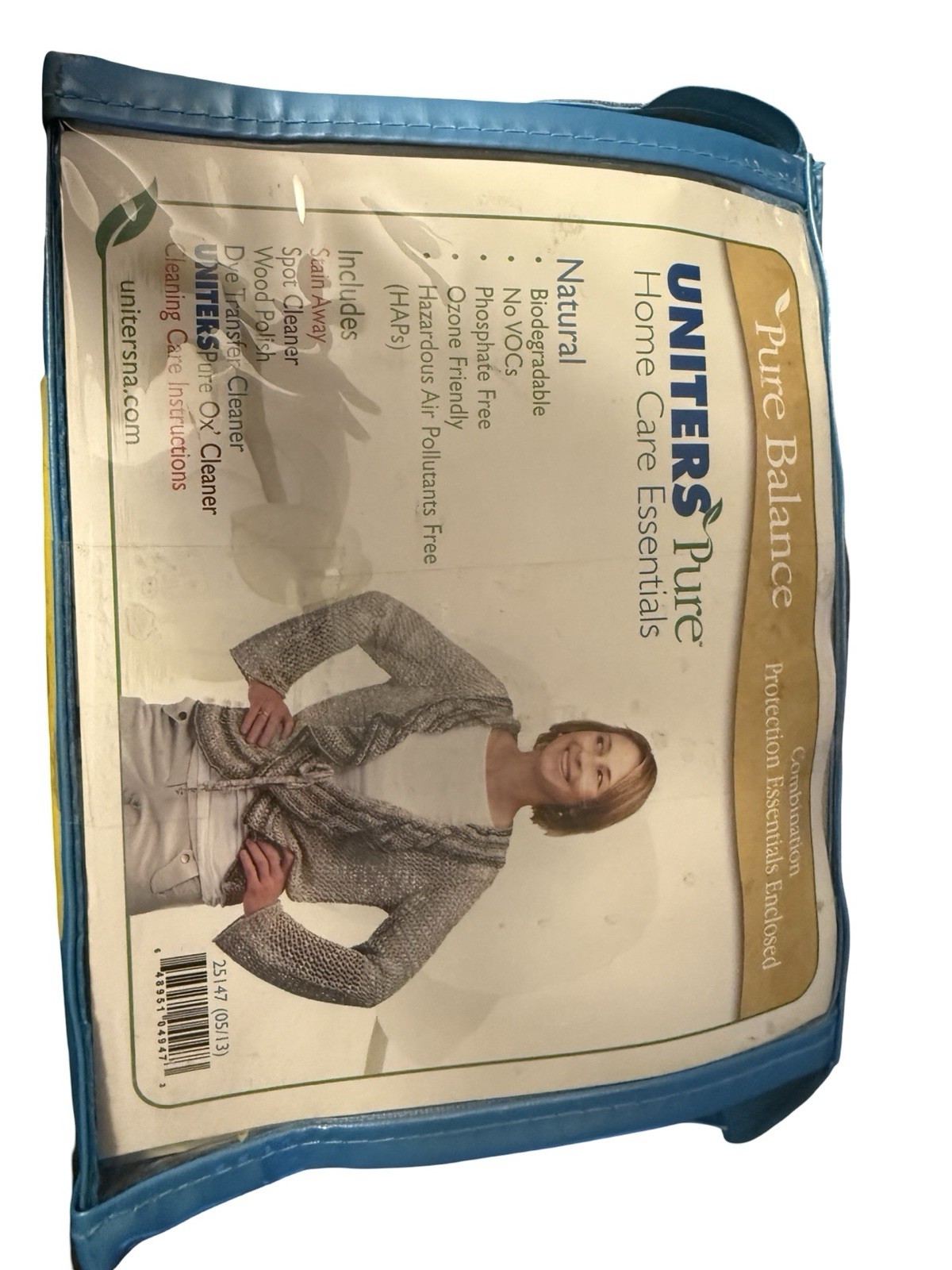 UNITERS Pure Home Care Essentials Natural Cleaner Kit Furniture Wood Leather NEW