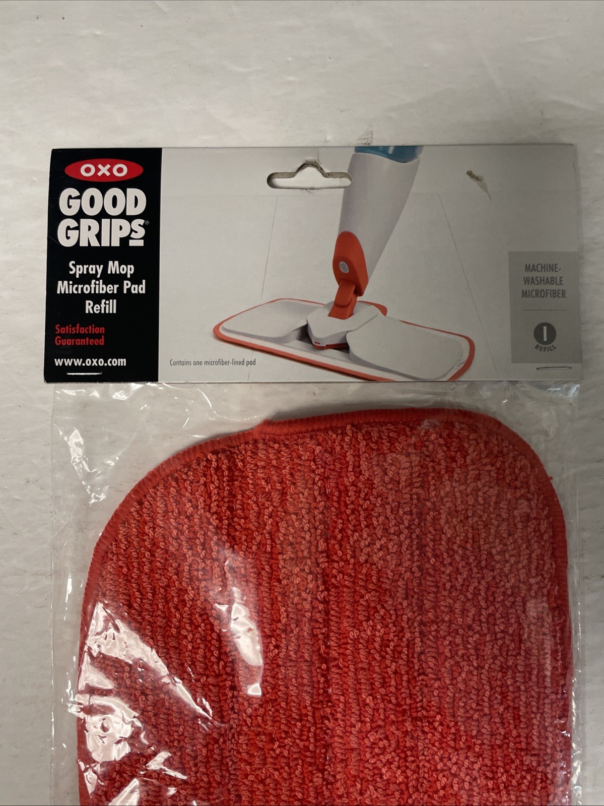 OXO Spray Mop Microfiber Refill Brand New Sealed