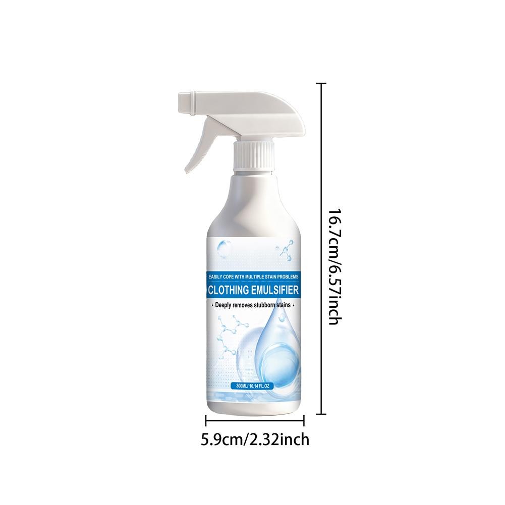 Clothing Emulsifier, Fly Cloth Cleanse Clothing Emulsifier StainRemover Spray