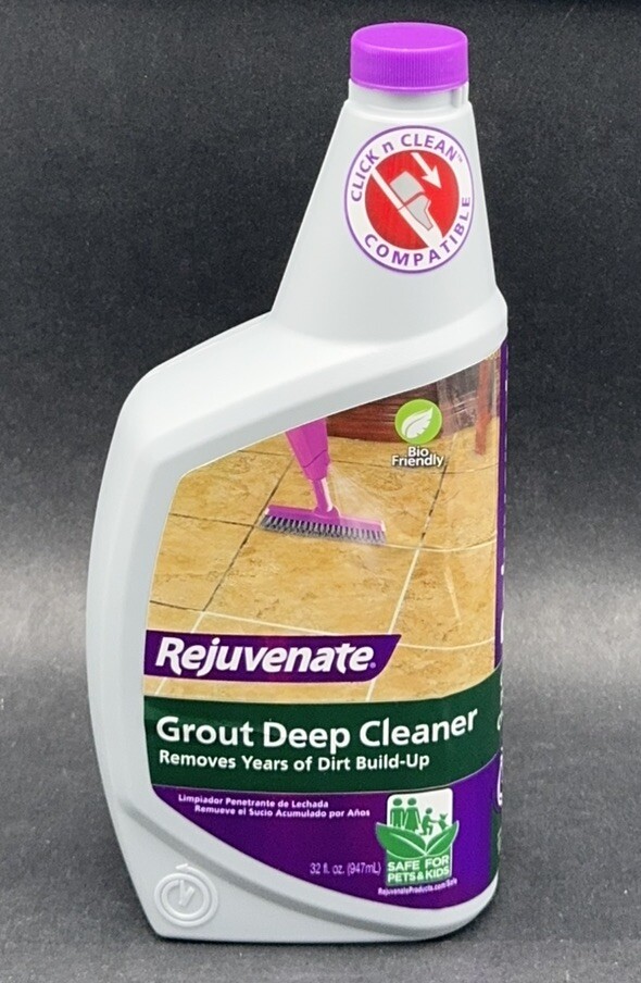 Rejuvenate RJ32DC Grout Deep Cleaner, 32-oz. – Kid/Pet Safe – Bathroom Kitchen