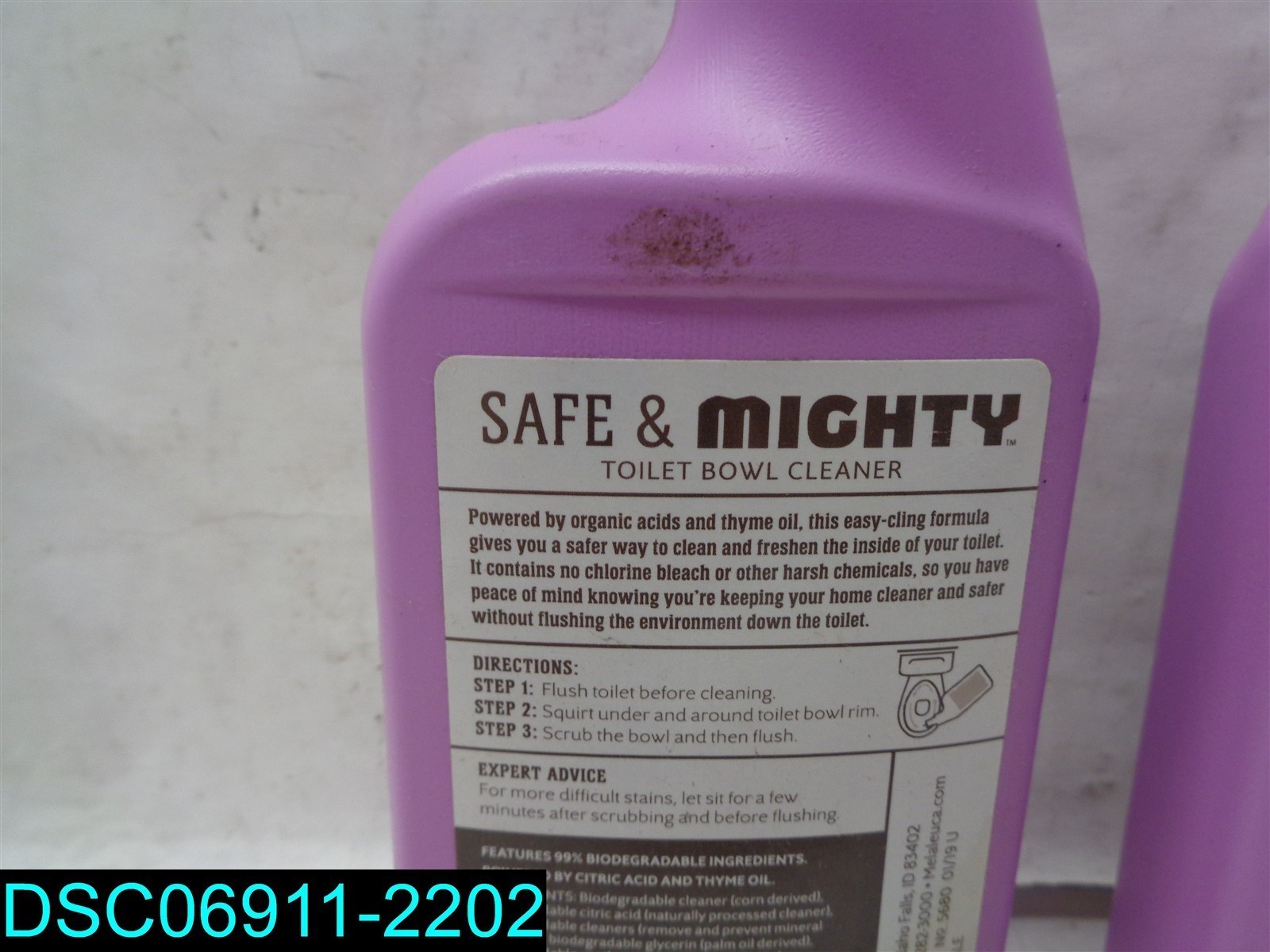 QTY=36OZ: (2 X 18 OZ) ECOSENSE Safe & Mighty Toilet Bowl Cleaner