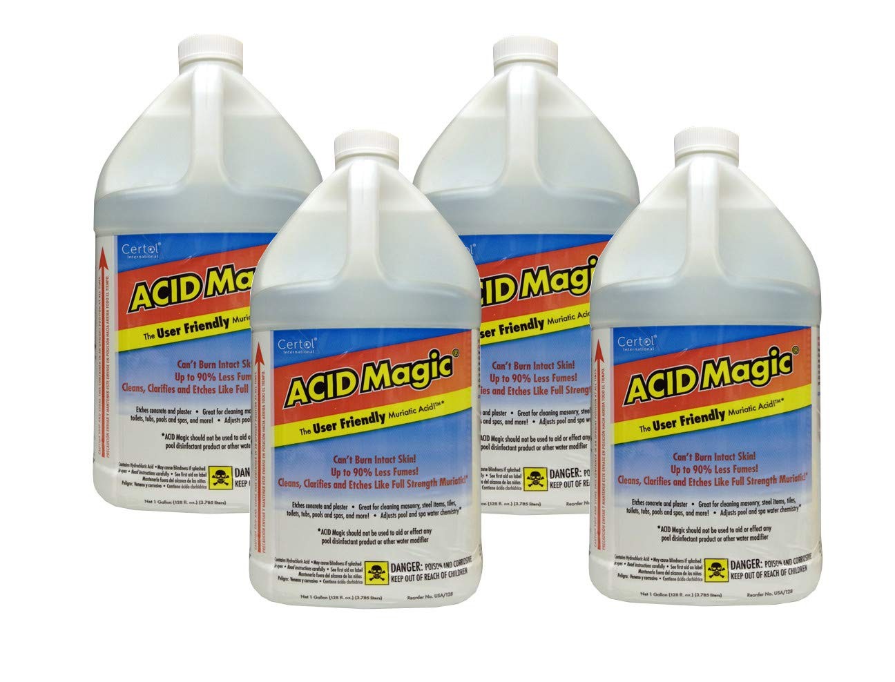 ACIDMagic Muriatic Replacement Acid for HighEfficiency Cleaning Ideal for Po…