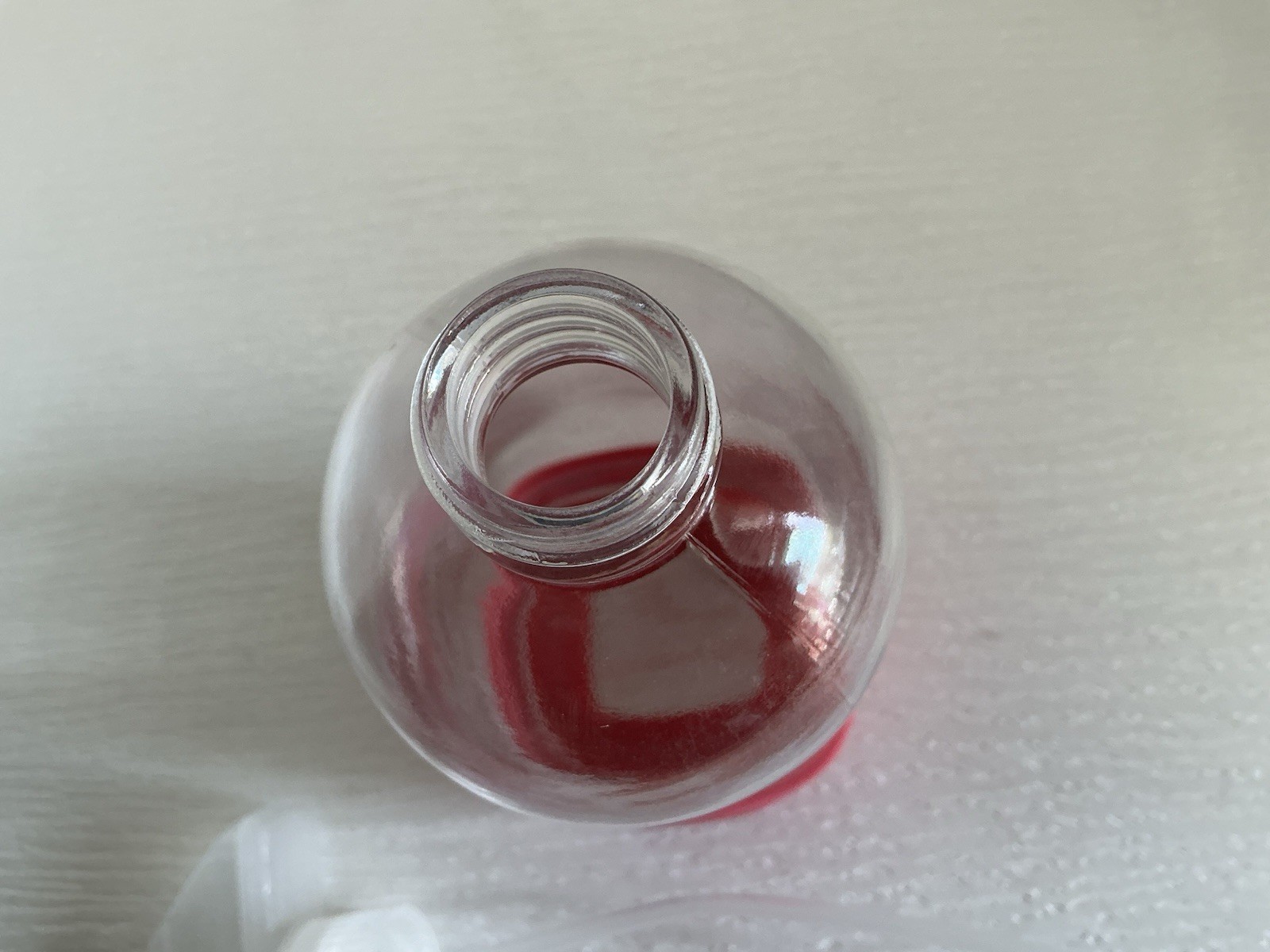 Grove Co. Glass Spray Bottle 16 Oz Pink Silicone Sleeve Multi Purpose