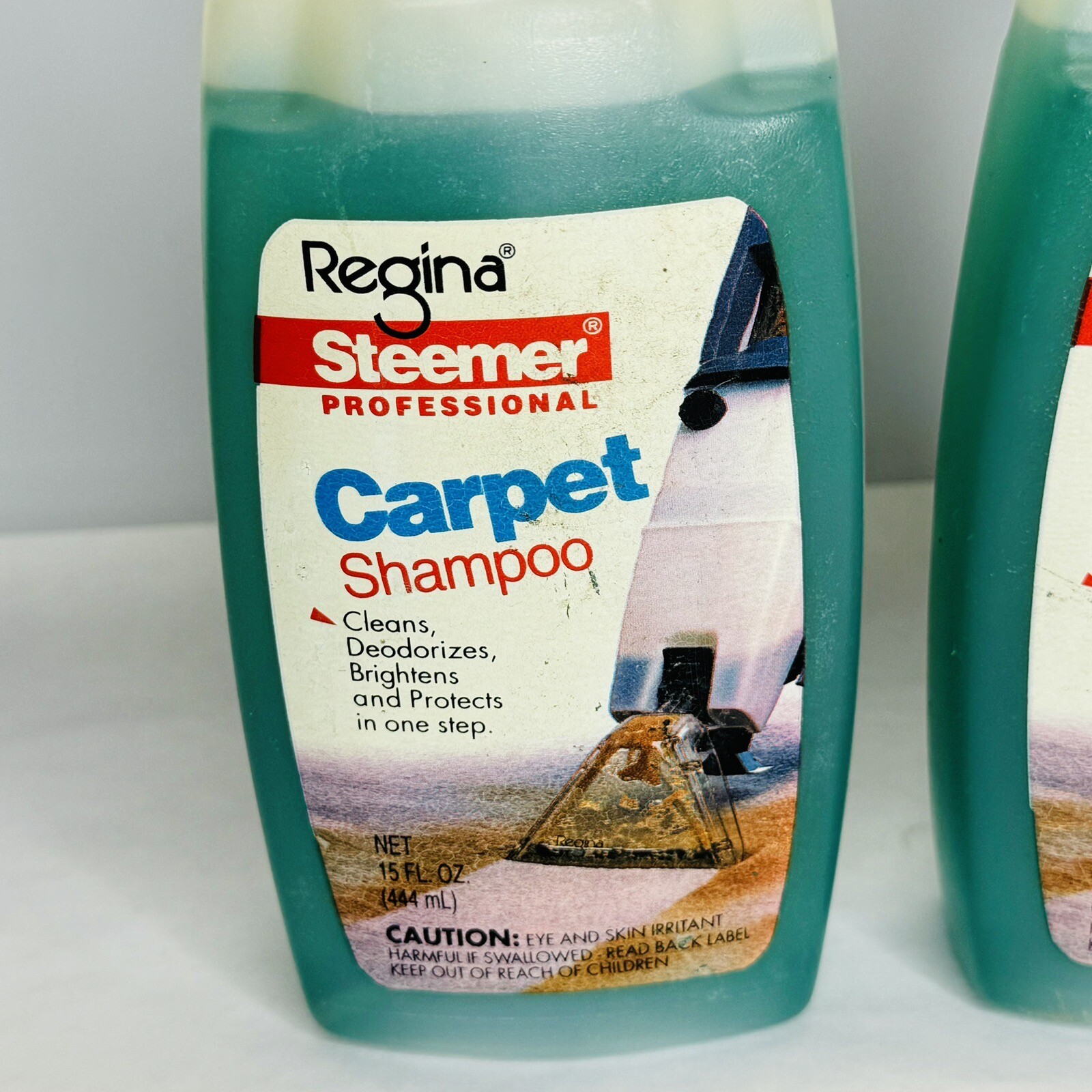 Regina Steemer Professional Carpet Shampoo 15 fl oz each Lot of 2 NOS NEW SEALED