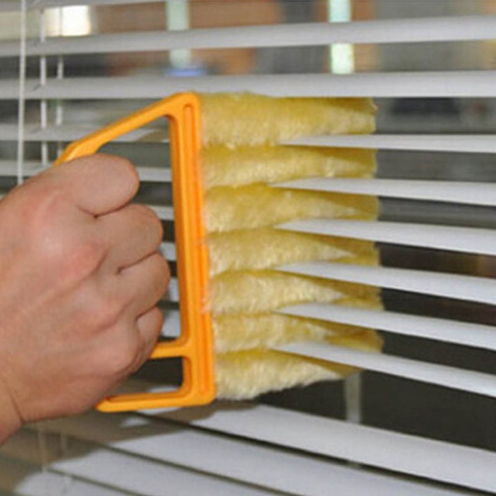 2PCS: Crevice Brush & Vent Shutter Cleaner fit For Car AC & Electric Fan Dusting