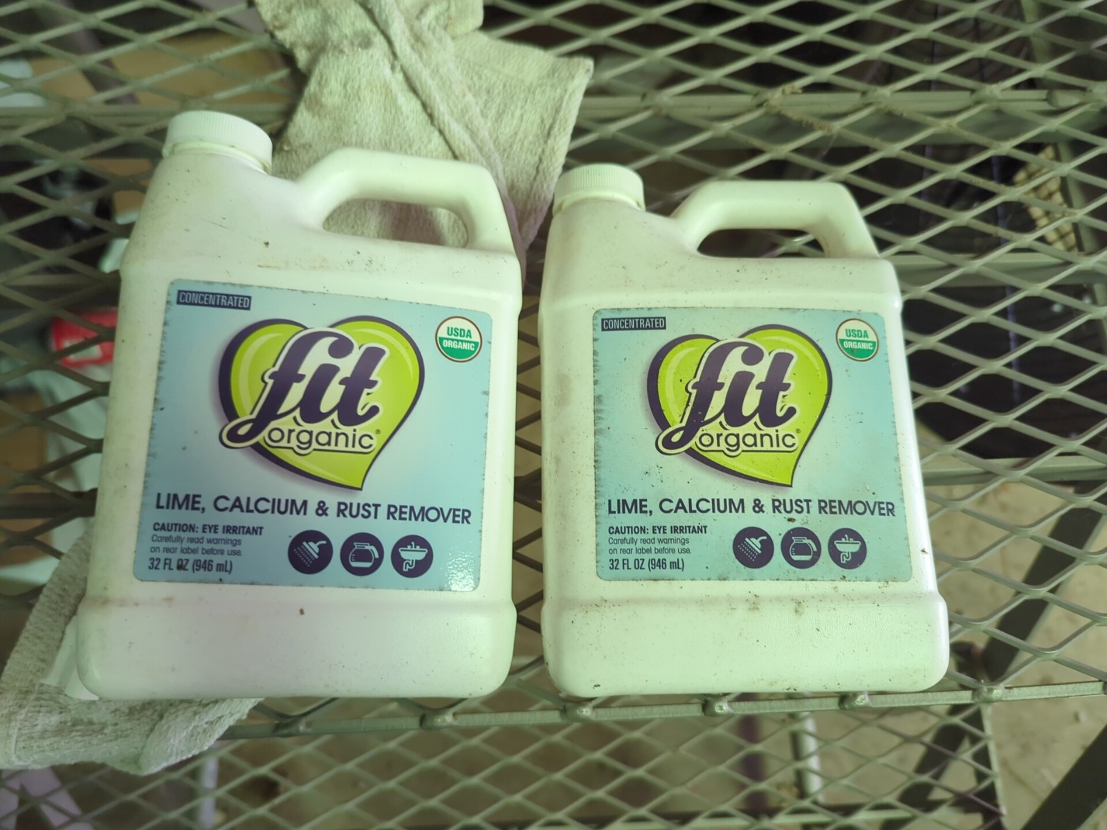2-Fit Organic 32-Ounce Lime Calcium Rust Remover – Natural Formula,