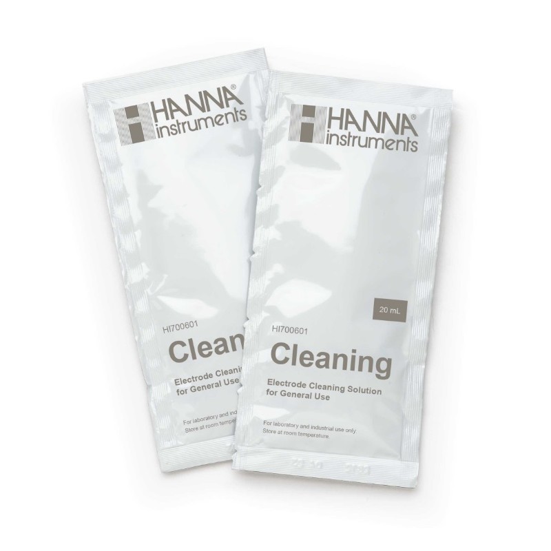 Hanna General Purpose Cleaning Solution (25 x 20 mL Sachets) – HI700601P