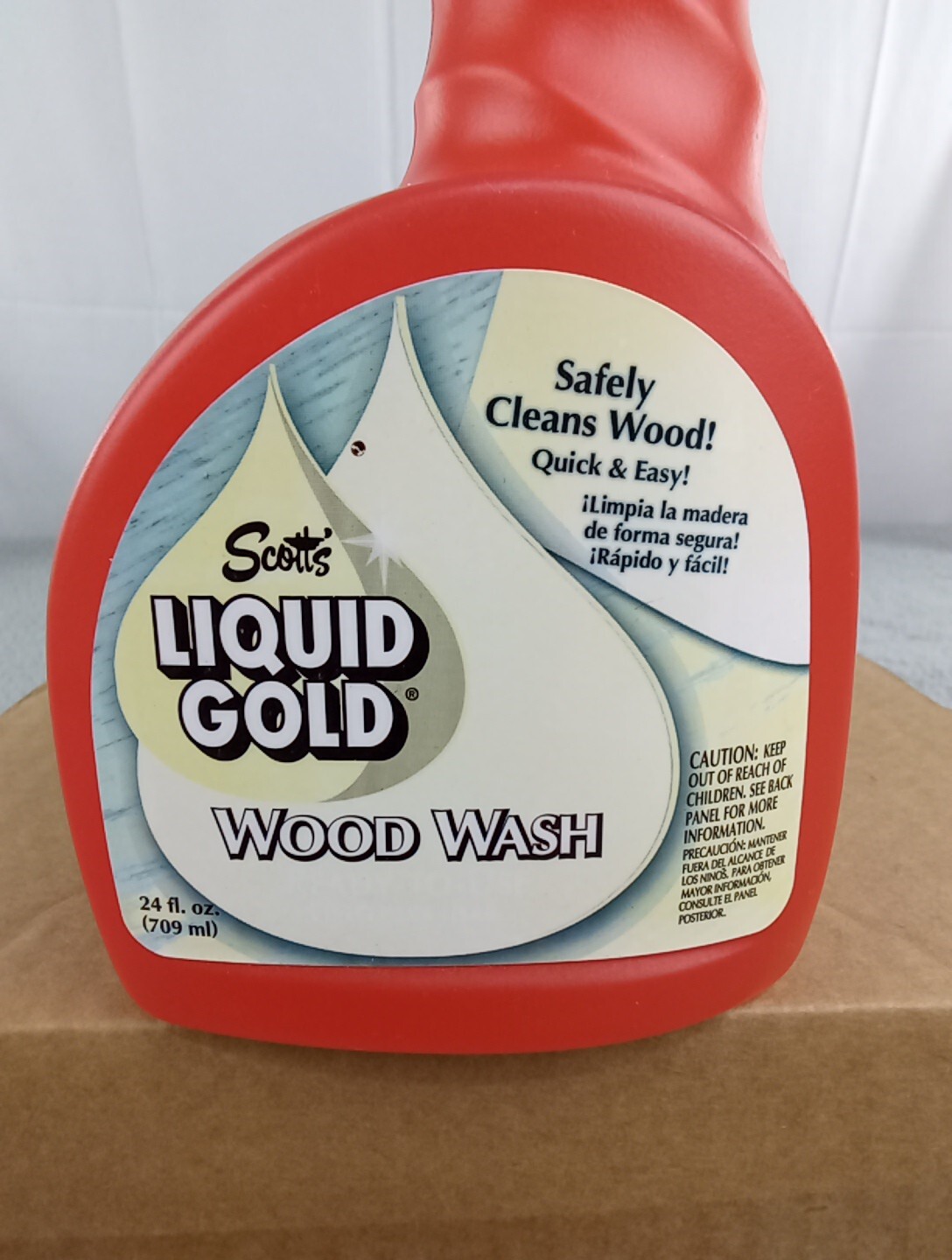 Faded Scott’s Liquid Gold Wood Wash Ready-To-Use Spray Bottle 24 Fl Oz Cleaner