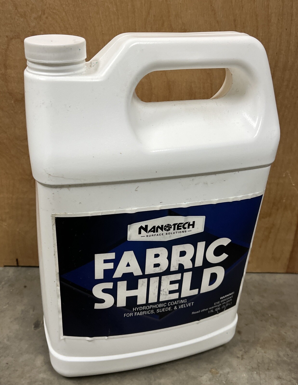 Nanotech FABRIC SHIELD Hydrophobic Coating For Fabrics, Suede Etc. 1 Gal. New