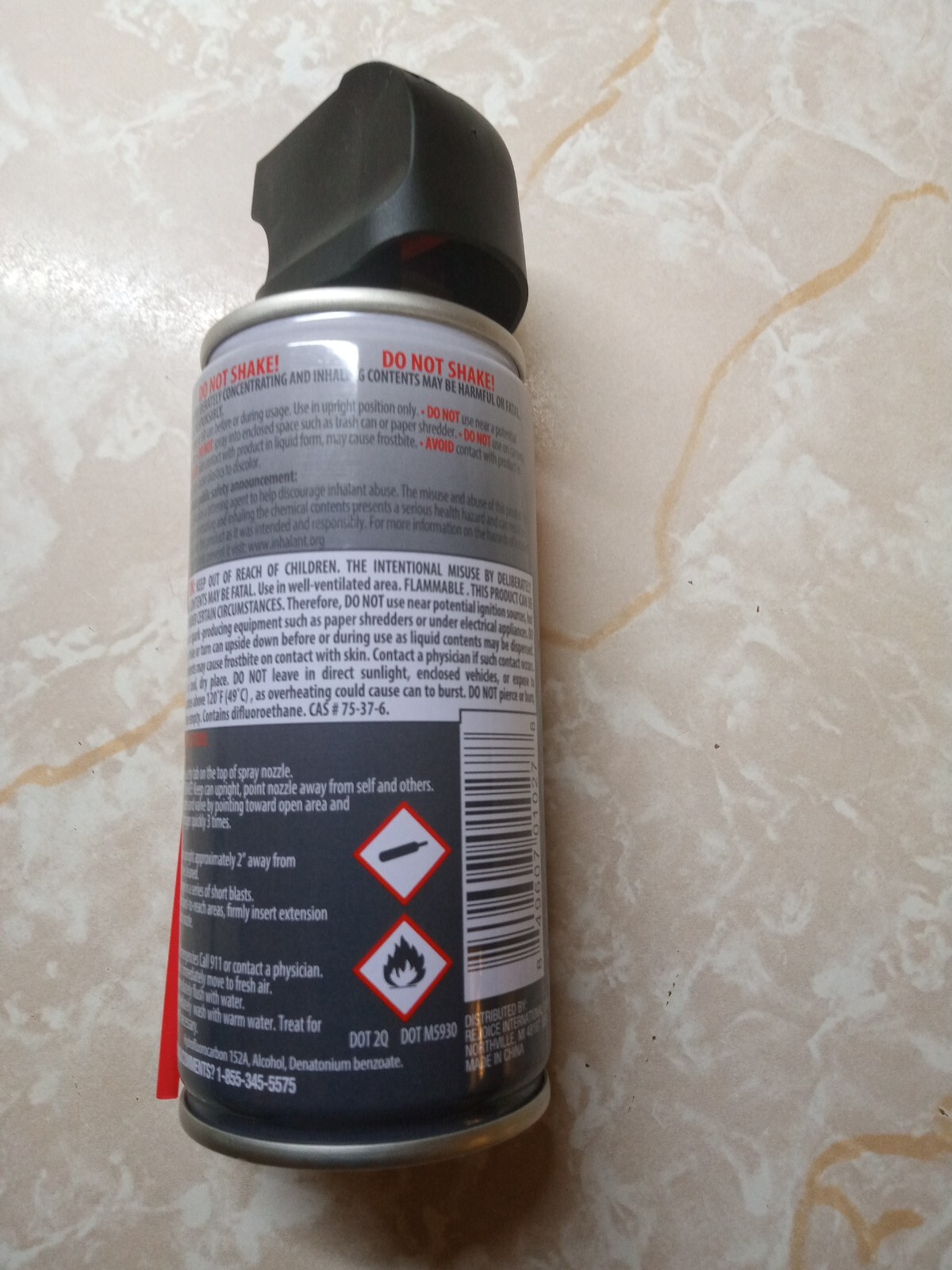 Air Duster Cans Spray Electronics 2 oz Computer Keyboard Particle Remover Comp