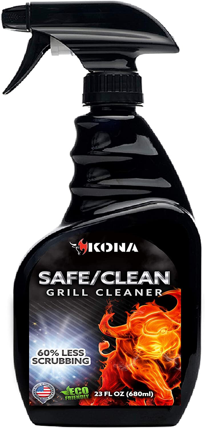 Kona Safe/Clean Grill Cleaner Spray – Heavy Duty – Eco Friendly
