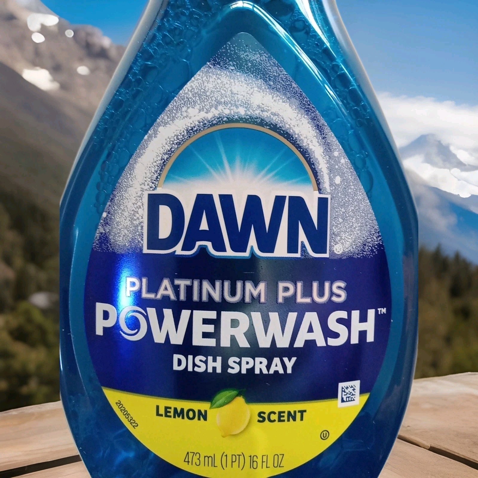 Dawn Powerwash Platinum Dish Multi-Purpose Spray Soap Refill Lemon Scent 16 oz.
