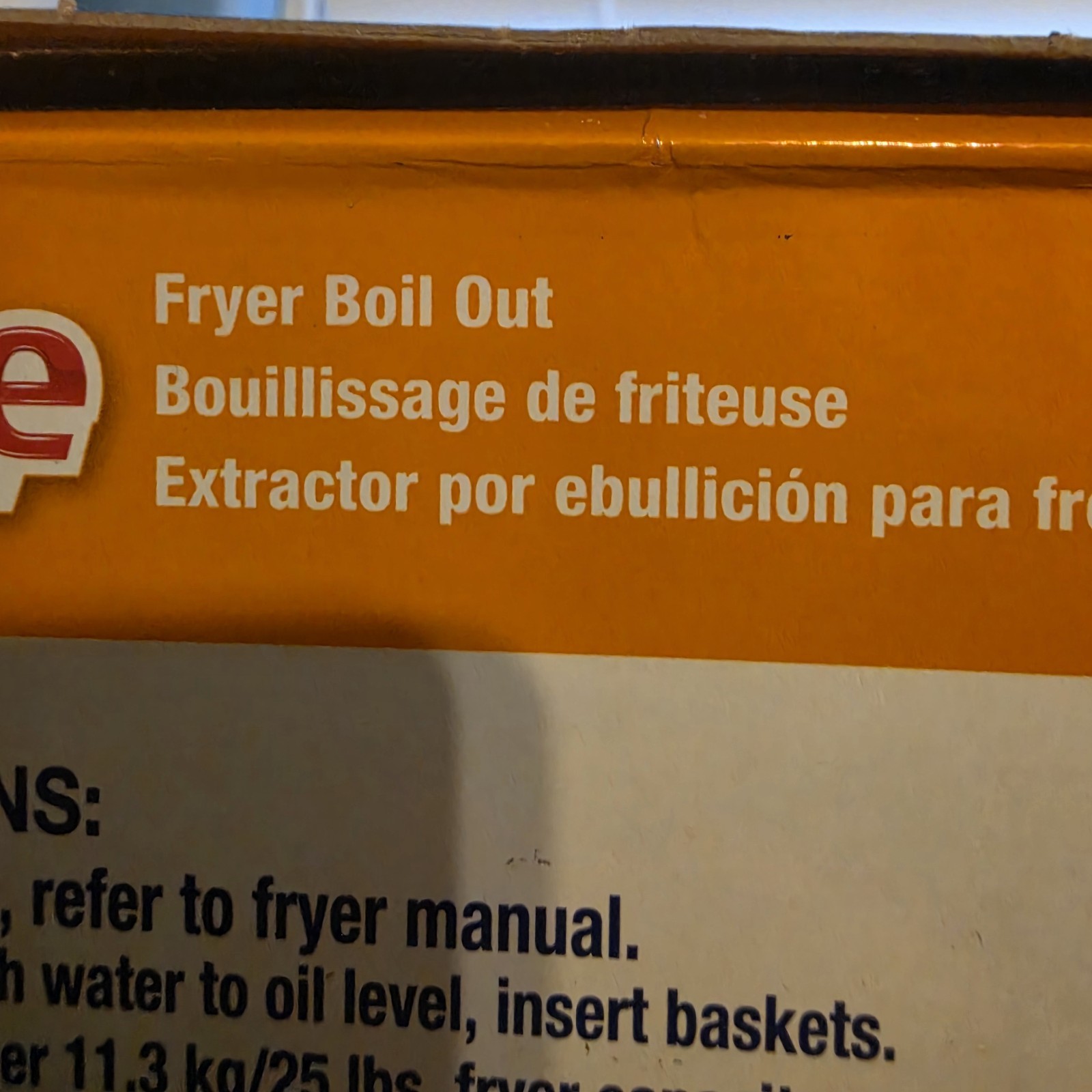 Cascade Professional Fryer Boil Out Powder Dishwasher Detergent 5.3 # 85 OZ