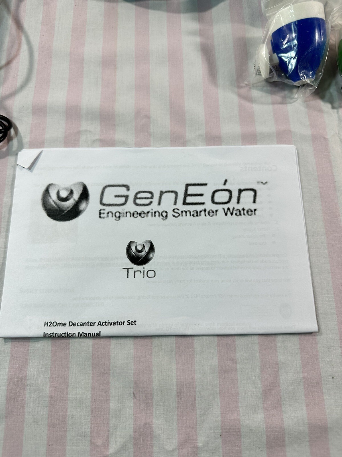 GenEon Trio H20me On-Site Generator cleaning system