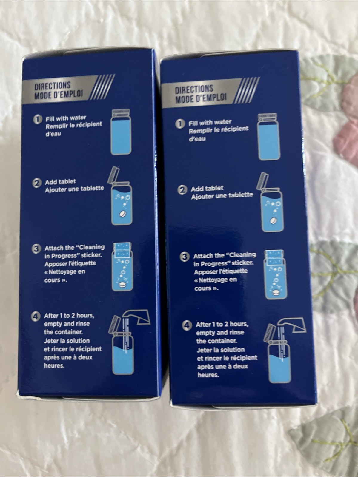 Morning Aura Bottle Cleaner 2 Boxes 12 Tablets Water Bottle Coffee Maker Kettle