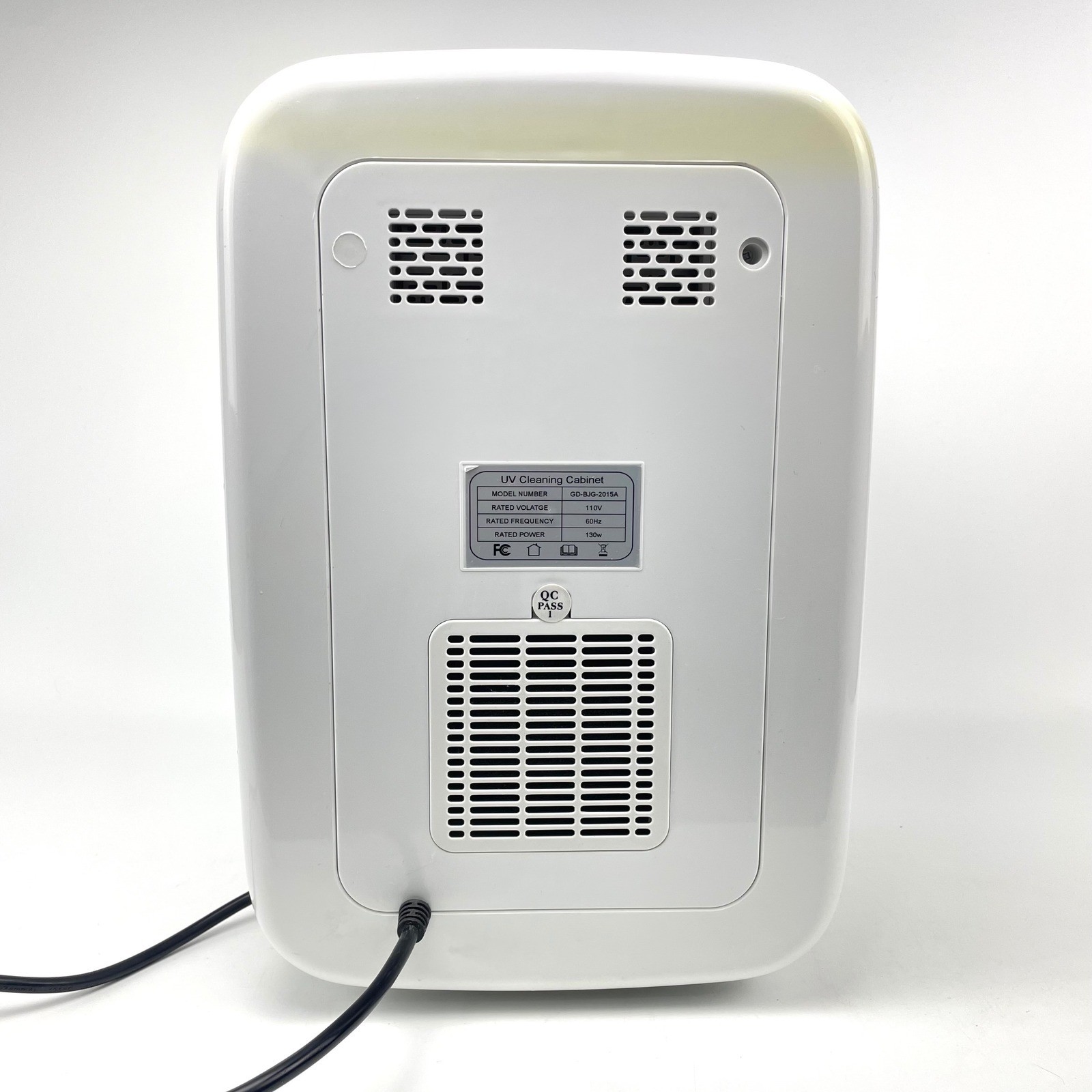 Vanelc UV Light Sterilizer Cabinet for Baby Bottles and other Items White
