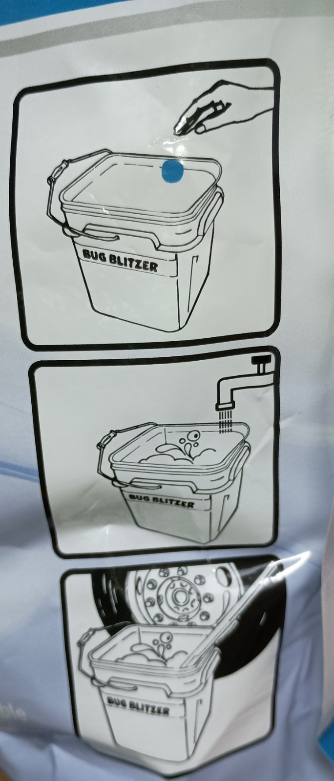 (3) Stearns Bug Blitzer #2779909 Glass & Window Ceaner Packets 90ctx3 NEW