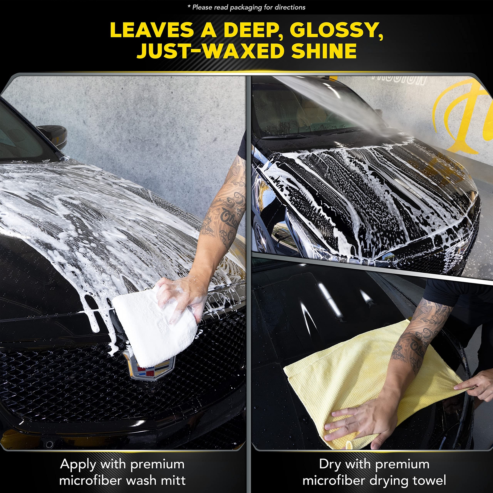 Ultmate Wash And Wax Car Wash And Wax Cleans And Shines In One Step