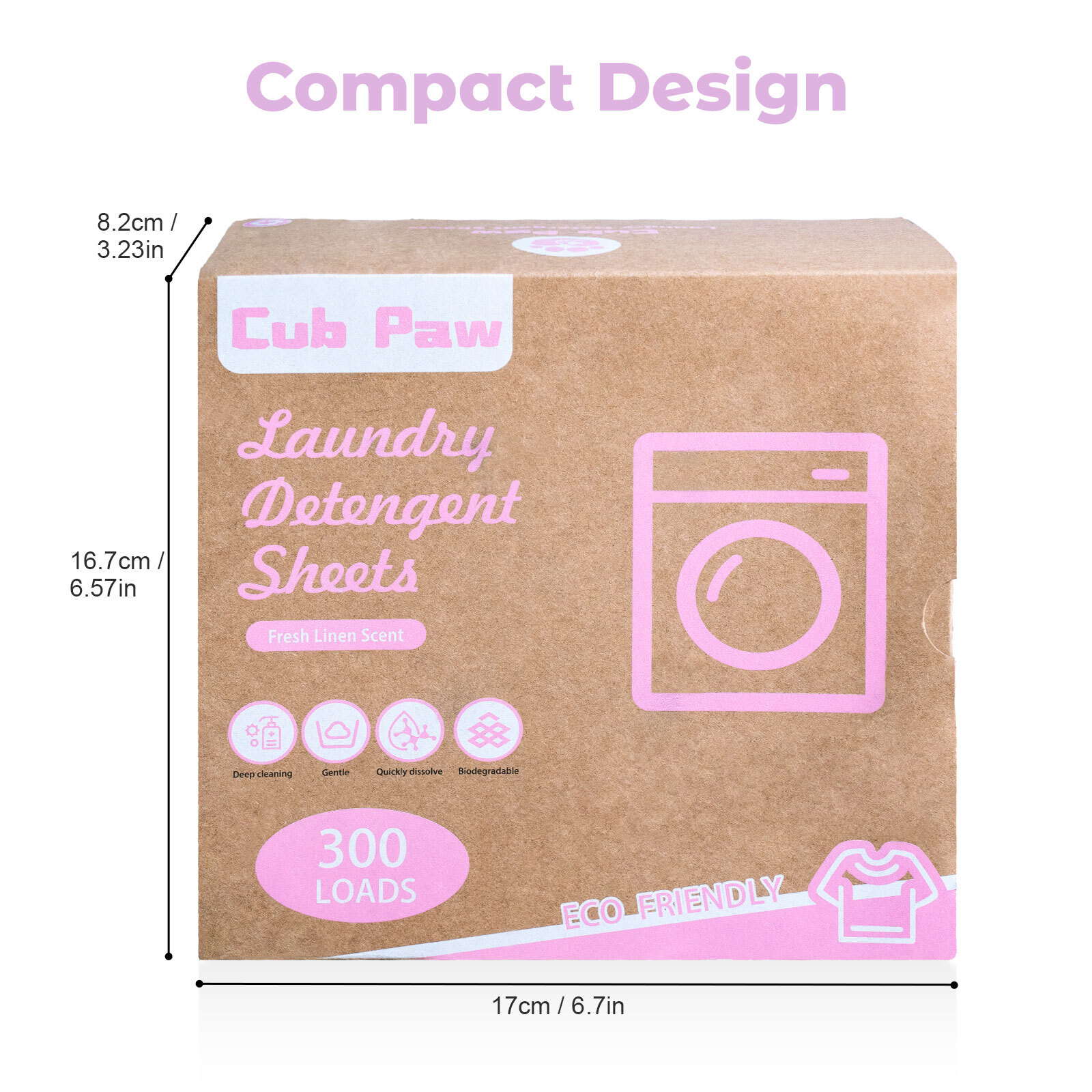 NEW Laundry Detergent Sheets 300 Loads Washing Detergent Sheets Frensh Linen