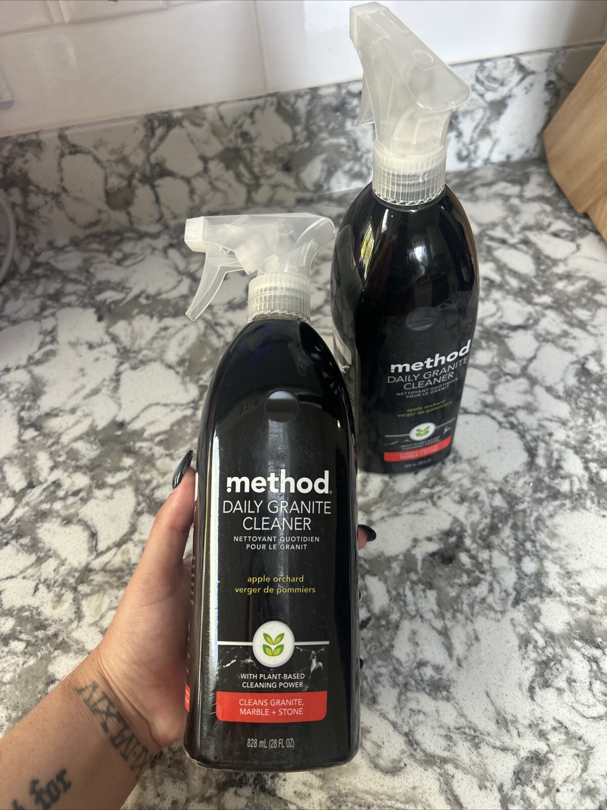 2 Method Cleaner Daily Granite Plant Based Cleaner Apple Orchard Scent 28 fl oz