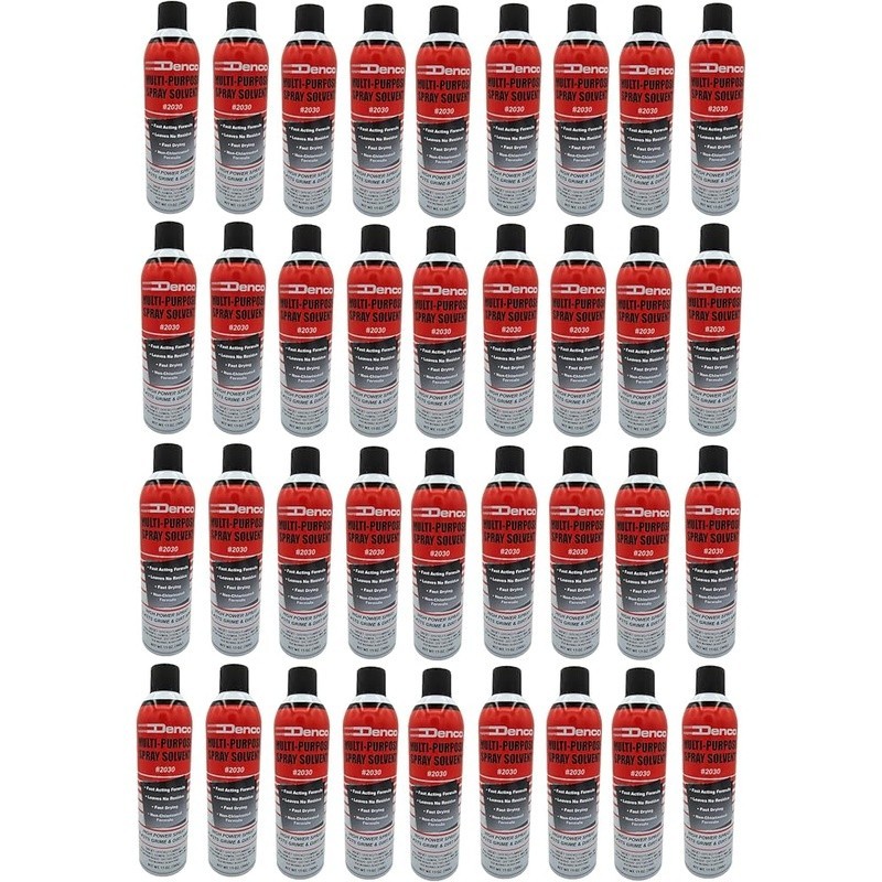 Multi-Purpose Cleaner Spray Non-Chlorinated Low Odor Heavy Duty Solvent 12 Cans