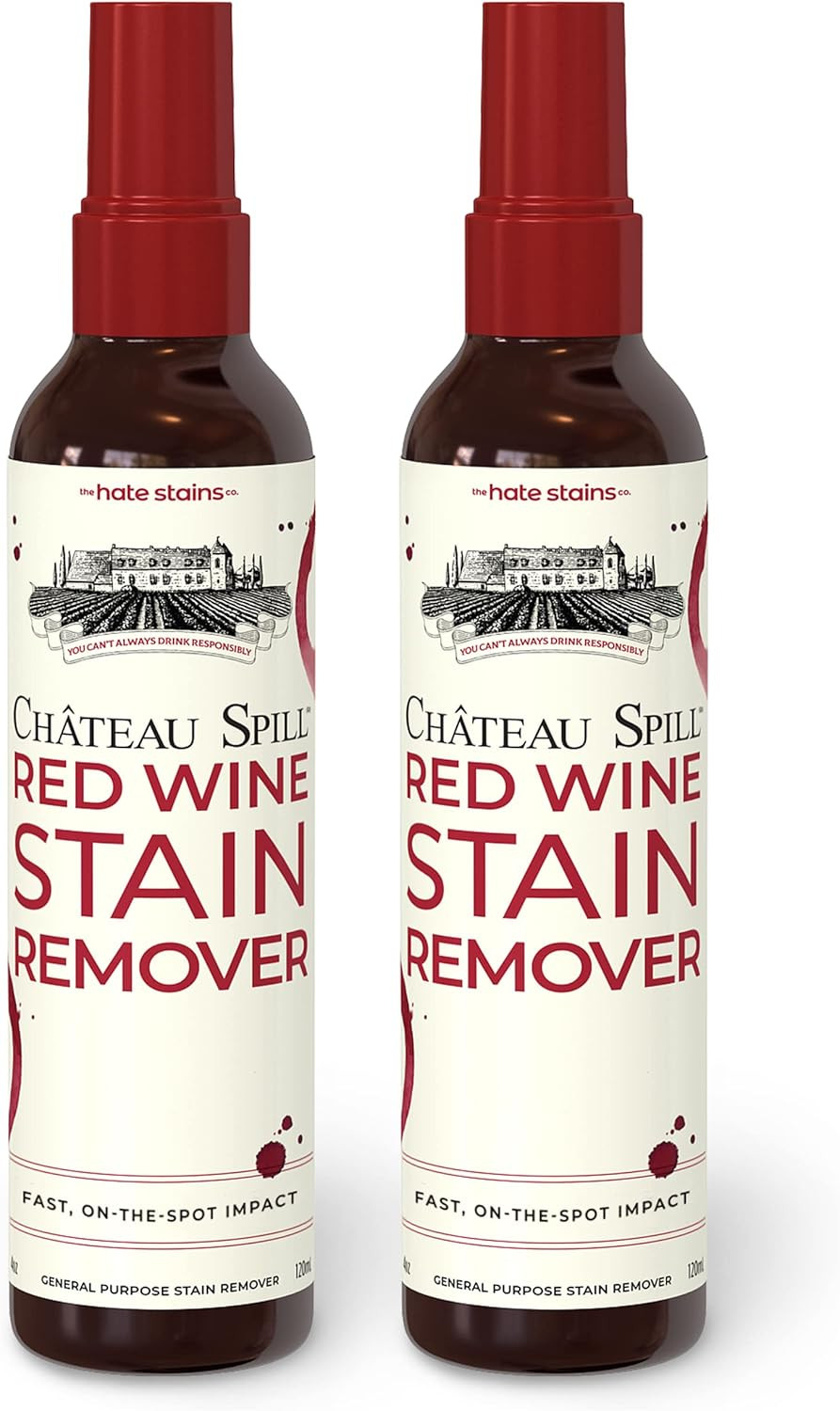 Wine Stain Remover Spray – Laundry Stain Remover Spray – EPA Safer Choice Certif