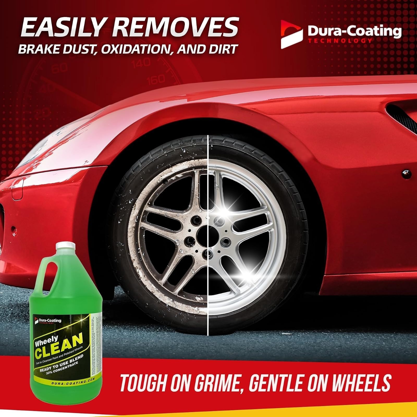 Wheely Clean – Professional Wheel Cleaner – 1 Gallon – Biodegradable