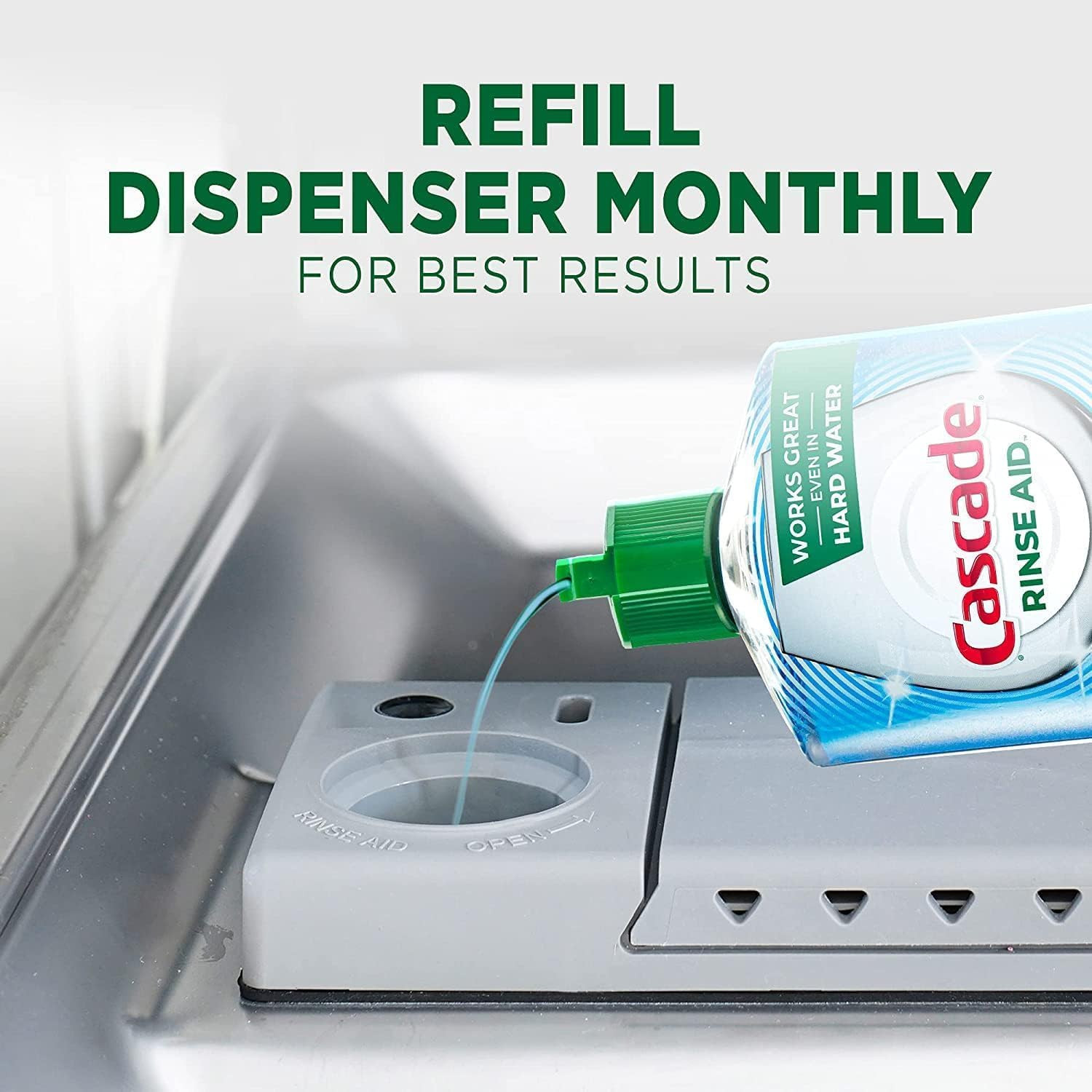 Platinum Power Dry Dishwasher Rinse Aid, 30.5 Fl Oz