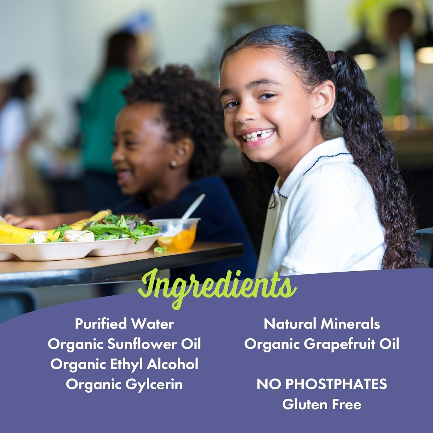 Natural & Chemical-Free Fruit and Vegetable Wash – Family Safe – 2-Pack 12 Fl Oz