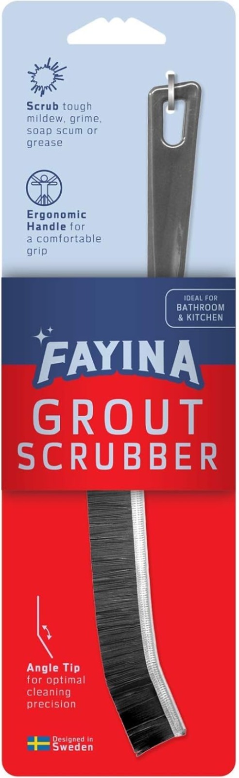 Flexible Tile Grout Cleaning Brush – Multi-Surface Deep Scrub Tool for Kitchens