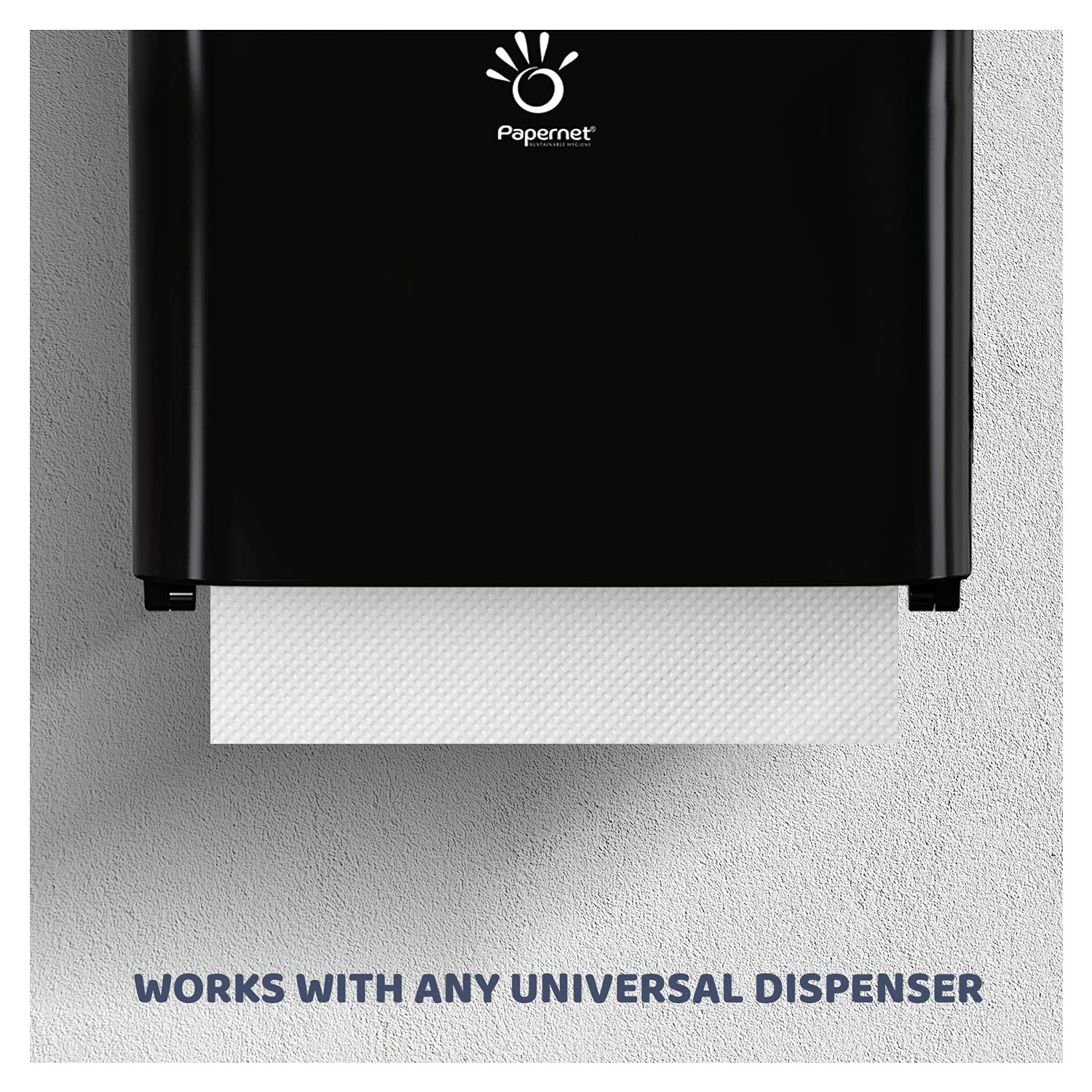 Hardwound 700′ Towel | 6 Rolls Powered by Dissolve Tech | Compatible with Univer