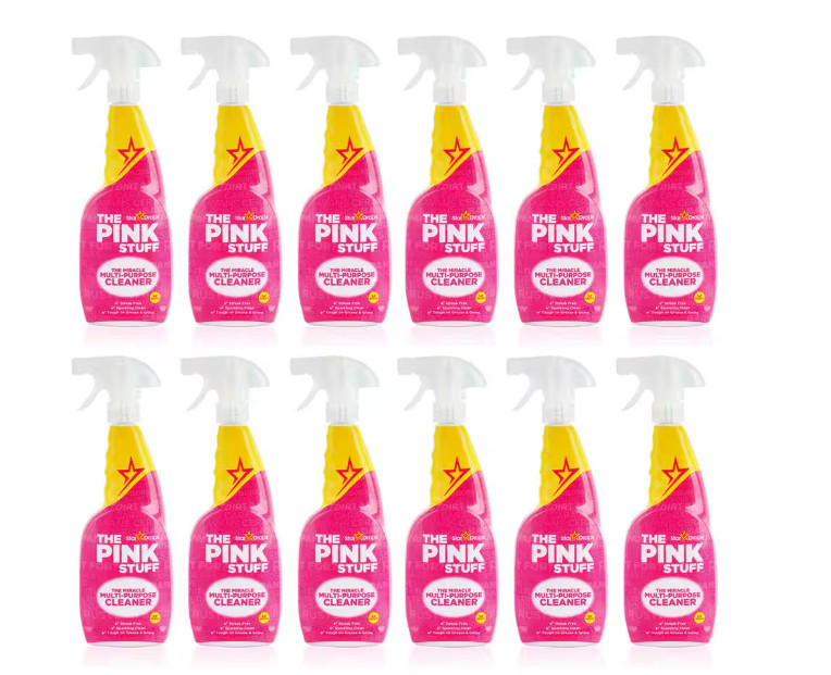 Stardrops-The Pink Stuff-The Miracle Multi-Purpose Cleaner Spray- X 12