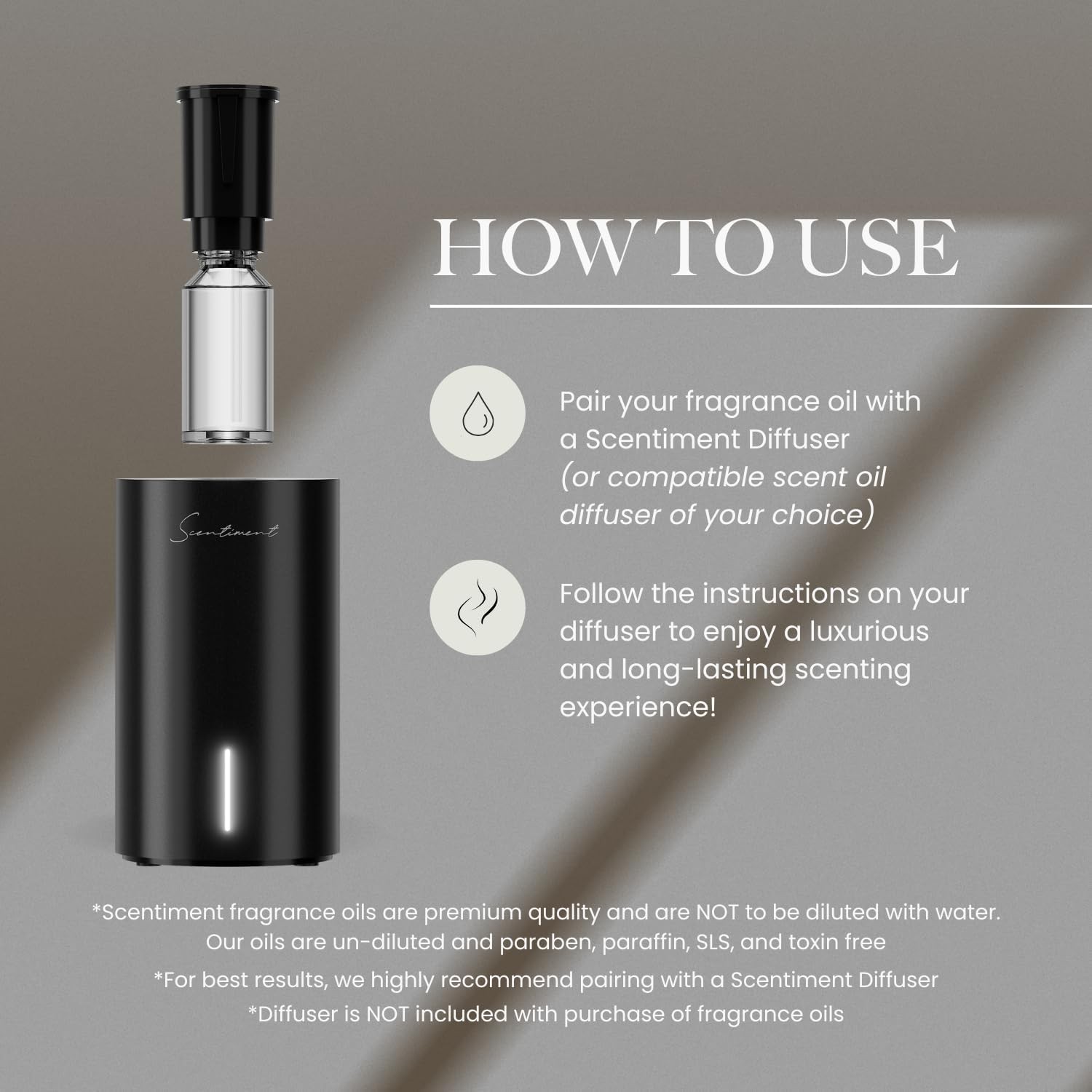 Scentiment Ocean Breeze Diffuser Oil – Premium Hotel Scent with Notes of Berga