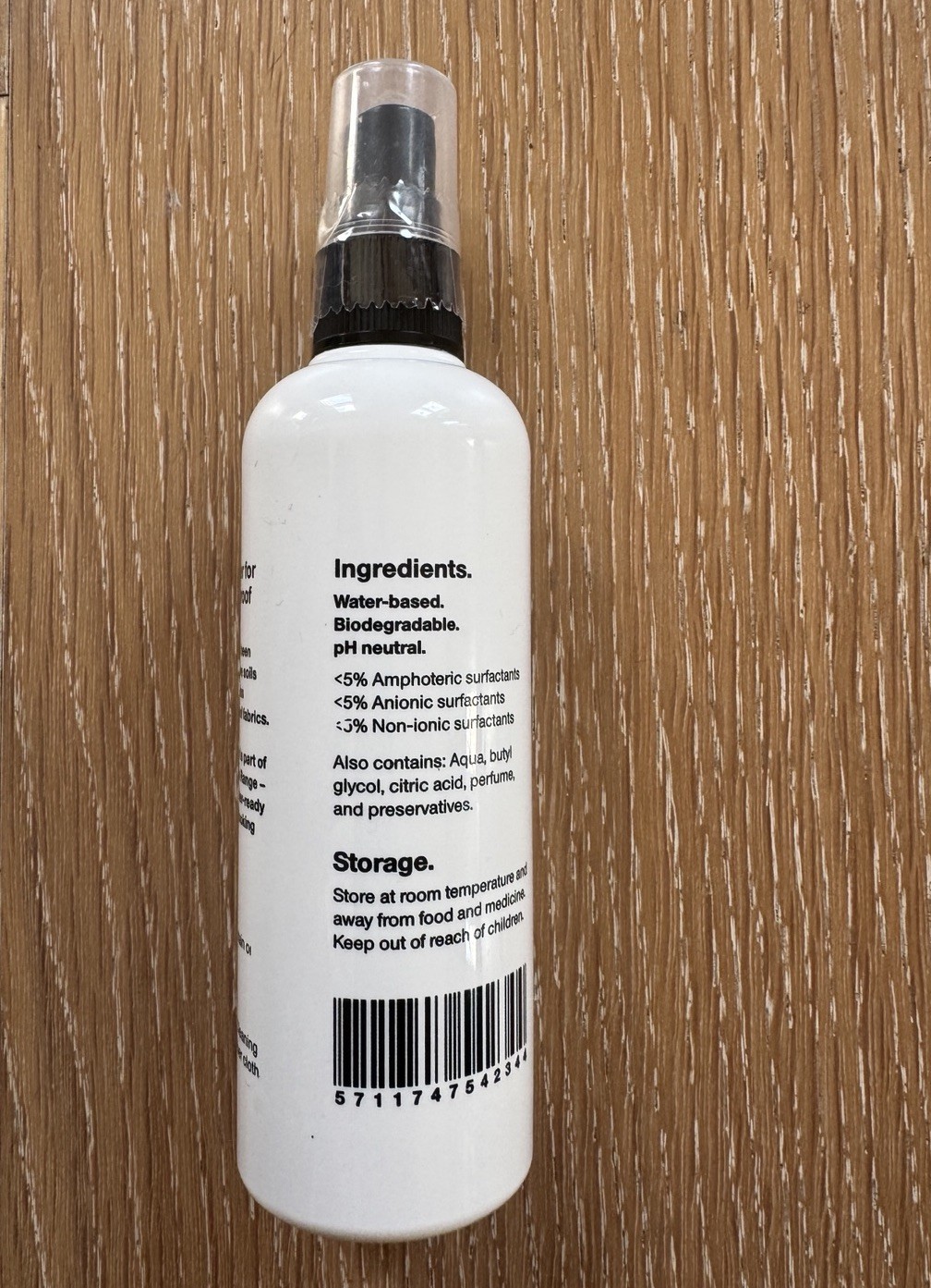 RAINS 5oz (150 ml) Waterproof Fabric Cleaner Spray and Protector for All Colors