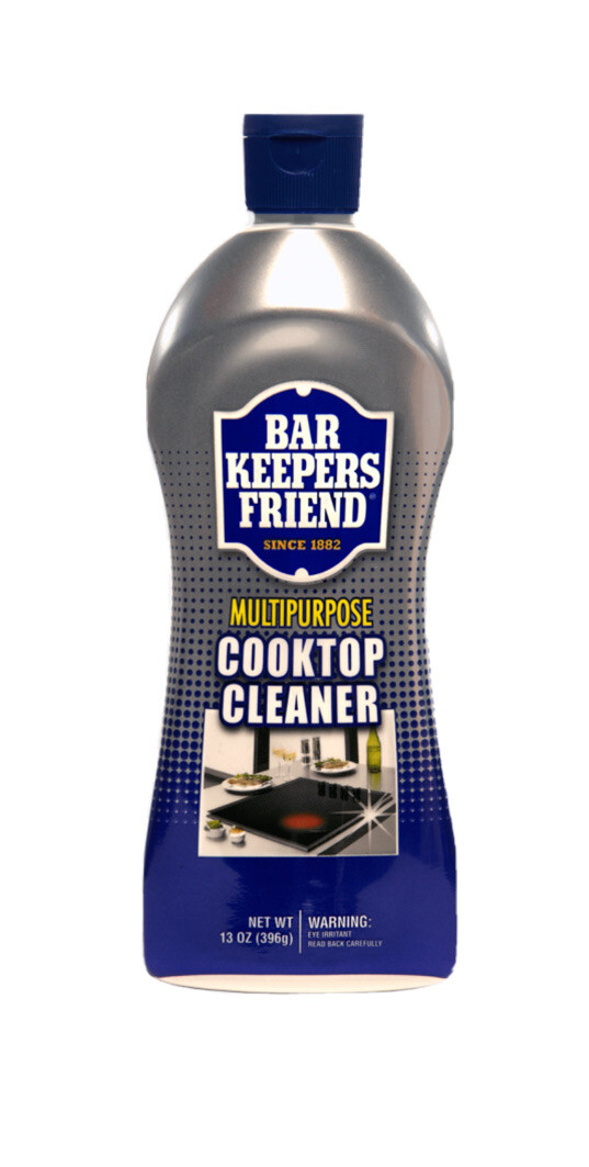 (13oz Bottle) Bar Keepers Friend Cooktop Cleaner Stove Cleaner & Polisher