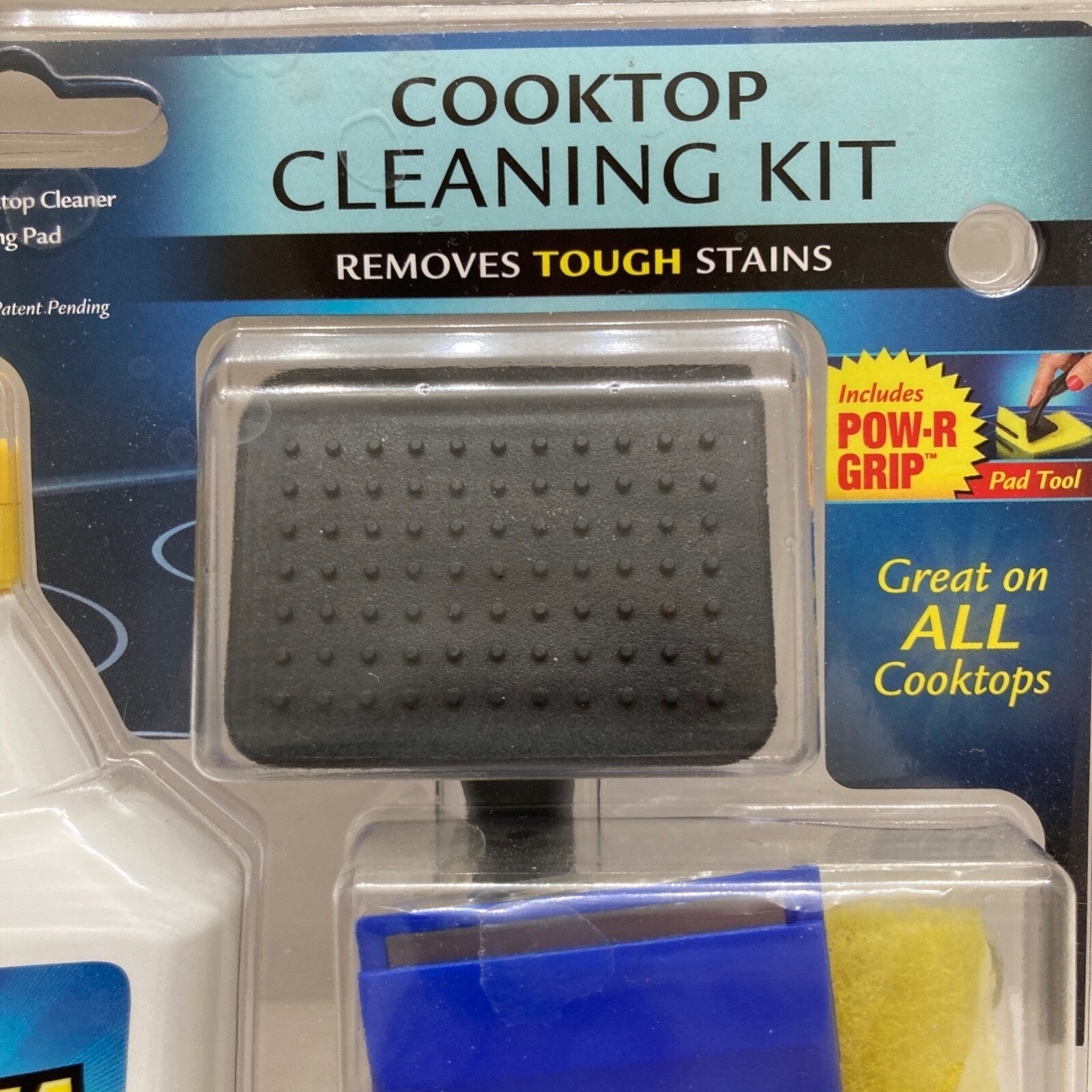Cerama Bryte Cooktop Cleaner 10 OZ + Scraper, Pad, Pad Tool – Remove Stains NEW