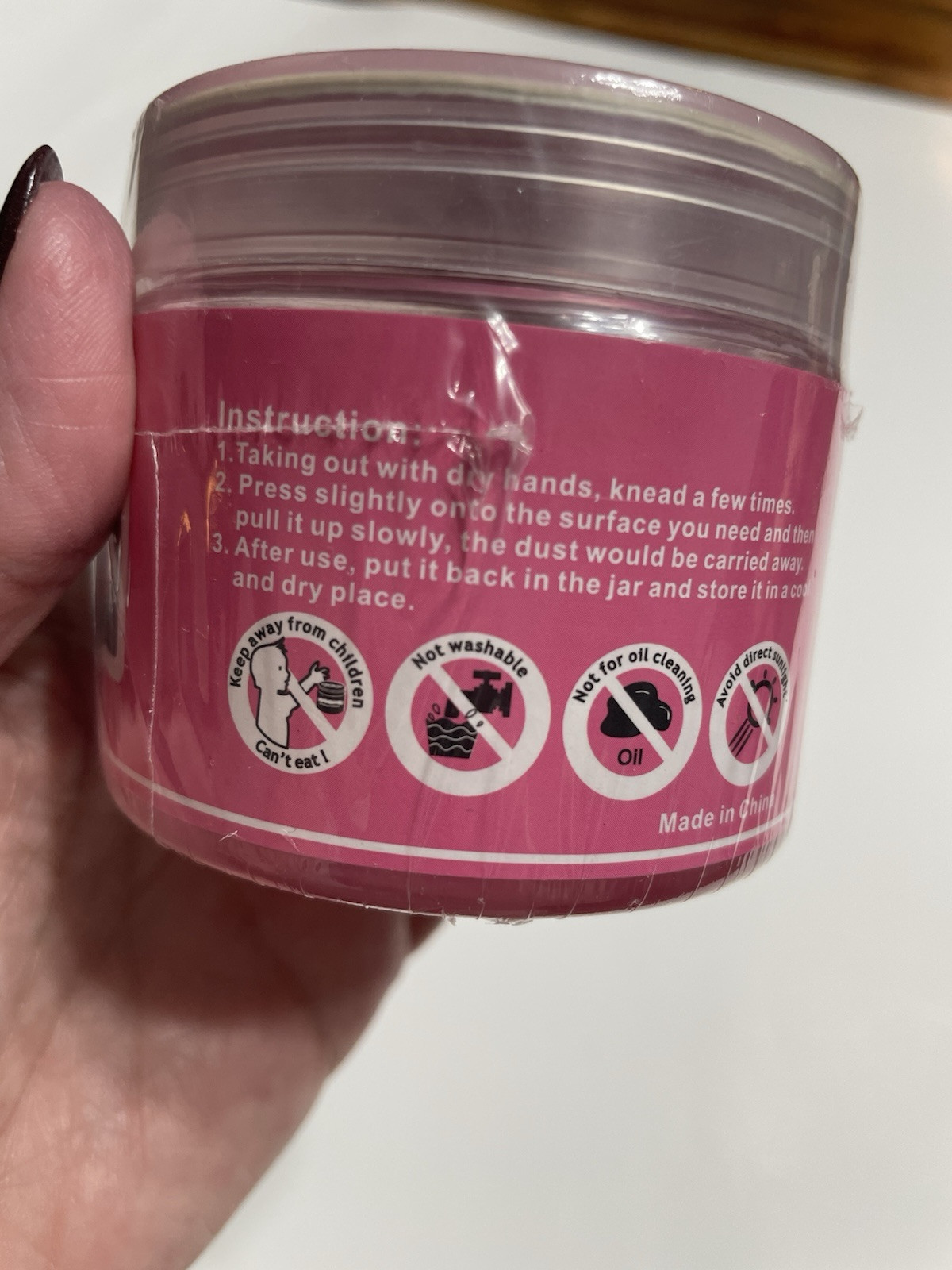 TICARVE Cleaning Gel Detailing Putty Dust Car Slime Pink Rose New Sealed