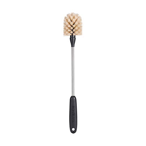Water Bottle Cleaning Scrubbing Brush 15 Inch Stainless Steel Nylon Bristles