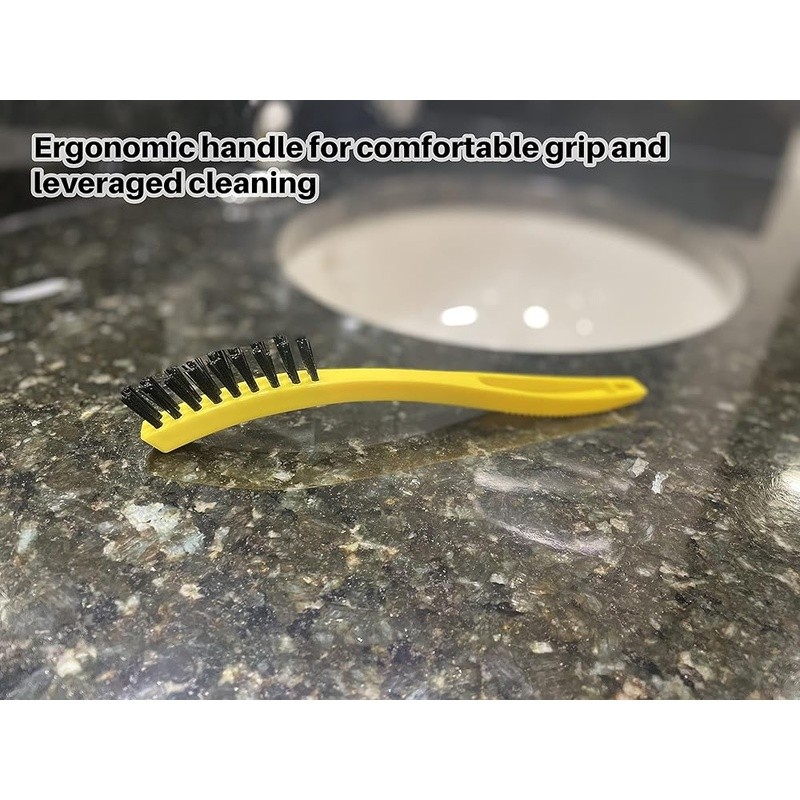 Durable Grout Cleaning Brush Tile Scrubbing Easy Access Professional Use