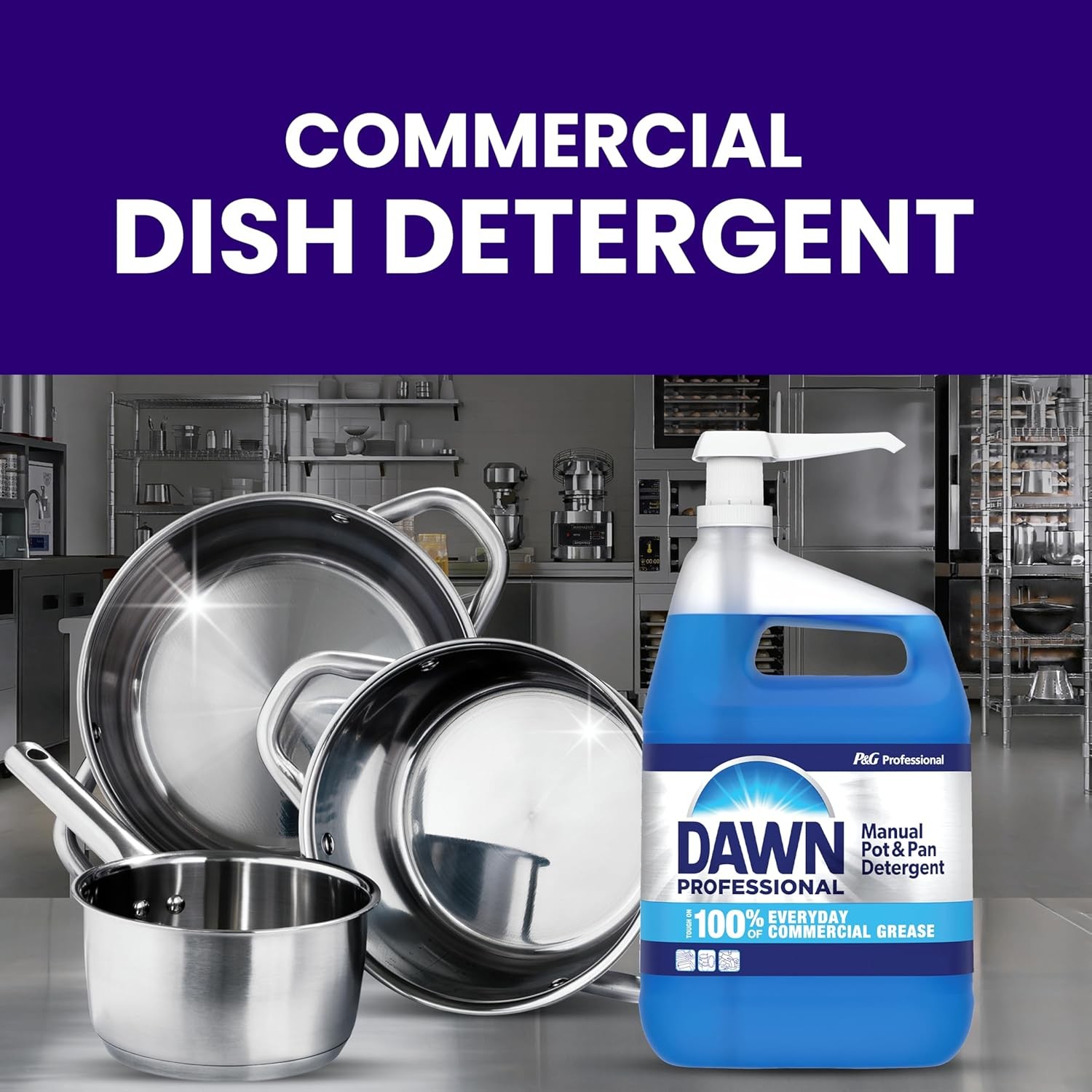 Professional Dishwashing Liquid 5 Gallon Commercial Kitchen Degreaser Soap