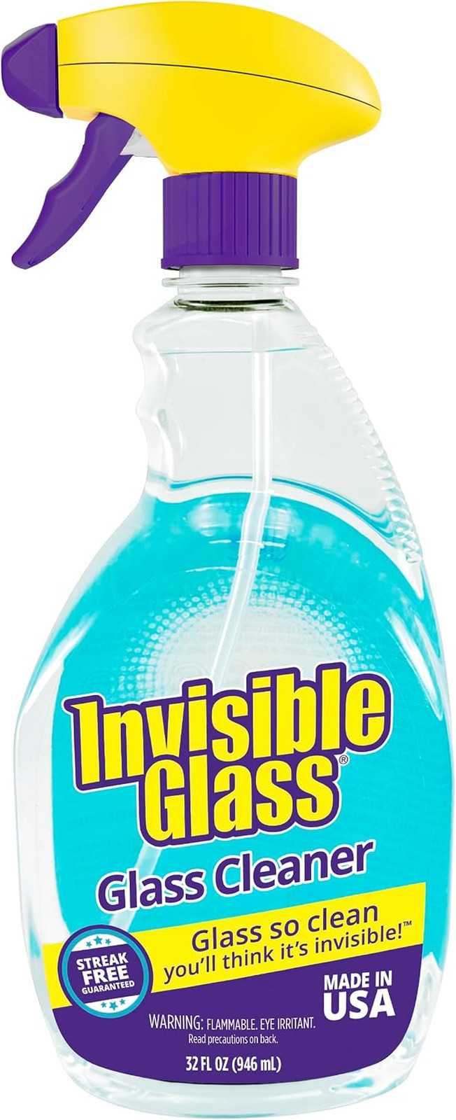 92194-4PK Premium Glass and Window Cleaner Spray – Cleans Glass, Windows
