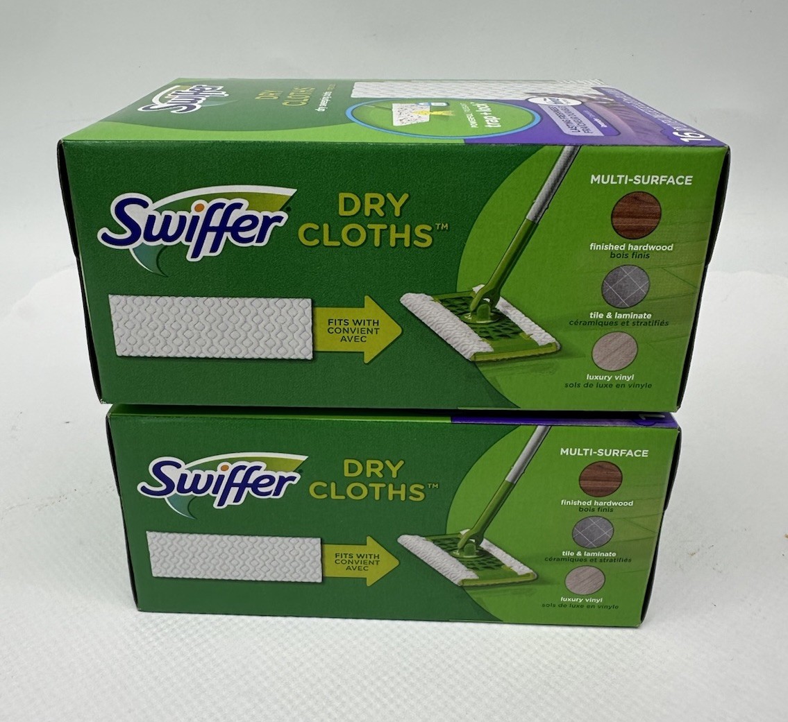 Swiffer Dry Sweeping Cloths Lavender Scent 16 Dry Cloths 2 Pack