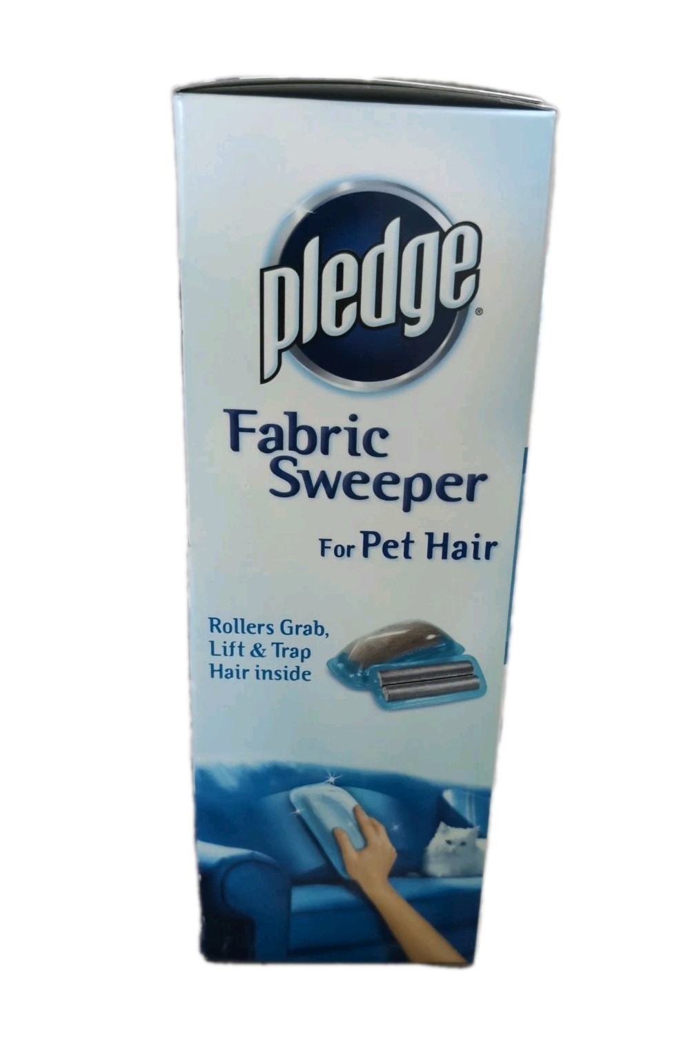 Pledge Fabric Sweeper Pet Hair Multi Use Reusable Traps Cat & Dog Fur Reuse NEW