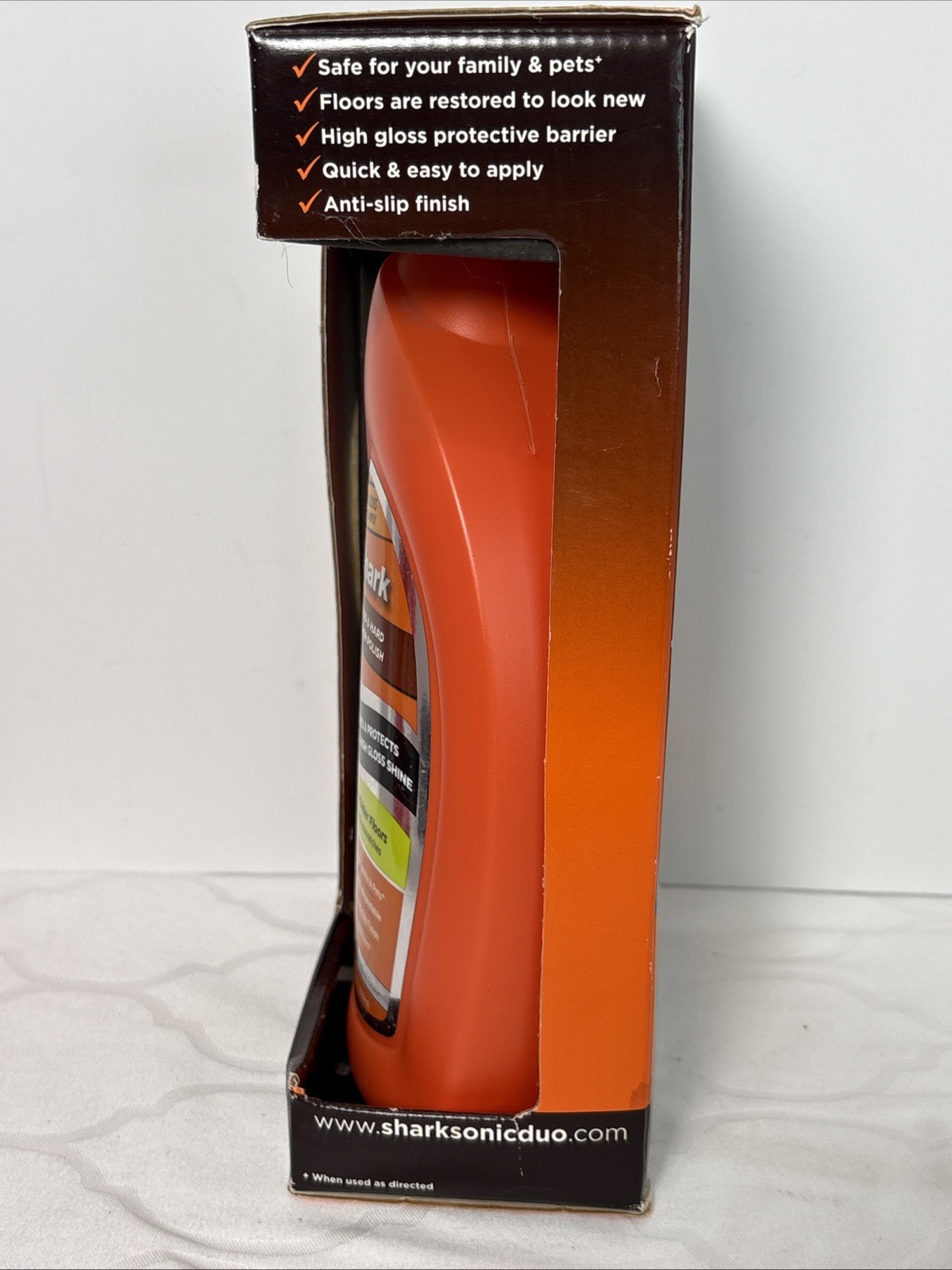 SHARK Wood & Hard Floor Cleaner Wood Floor Polish 28 oz. Discontinued NEW SEALED