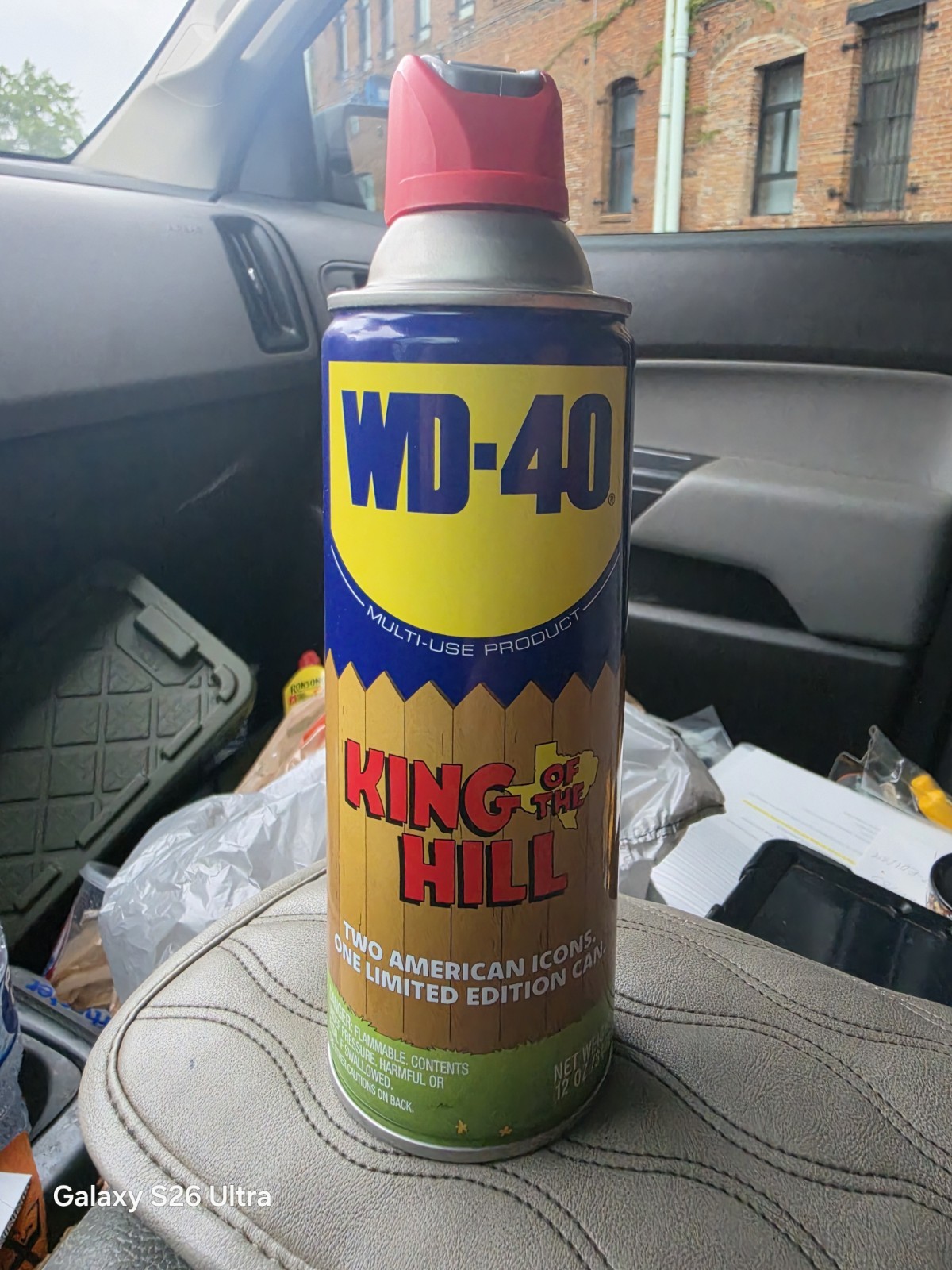 WD-40 Multi-Use All-Purpose Aerosol w/ Smart Straw, King of the Hill, 12 oz