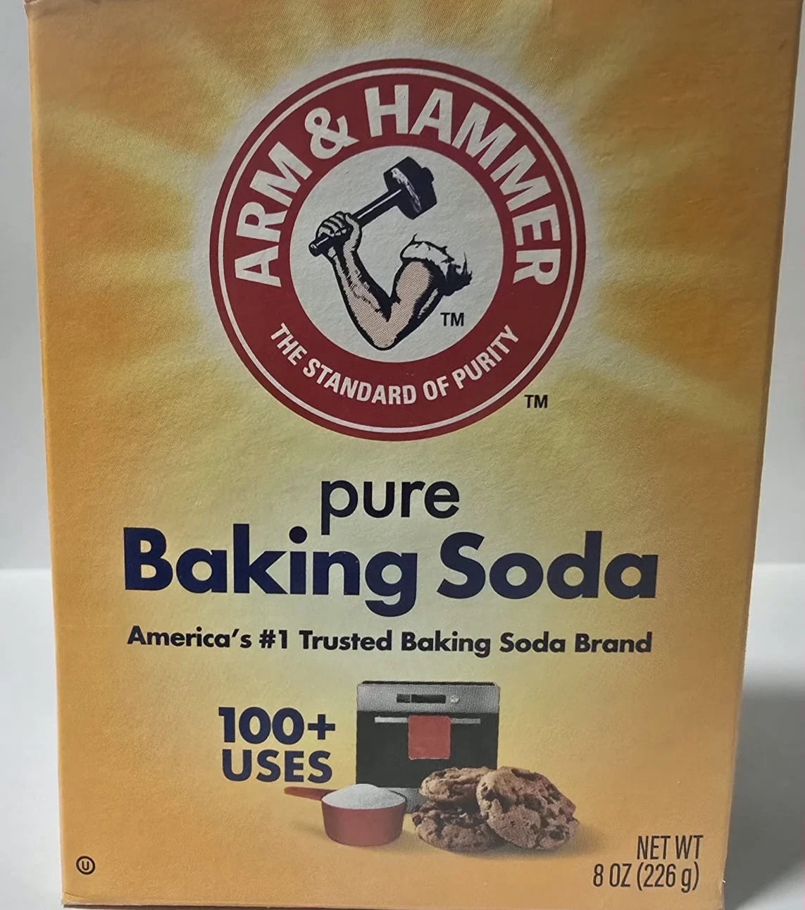 Arm & Hammer Pure Baking Soda, 8oz, 2 pack
